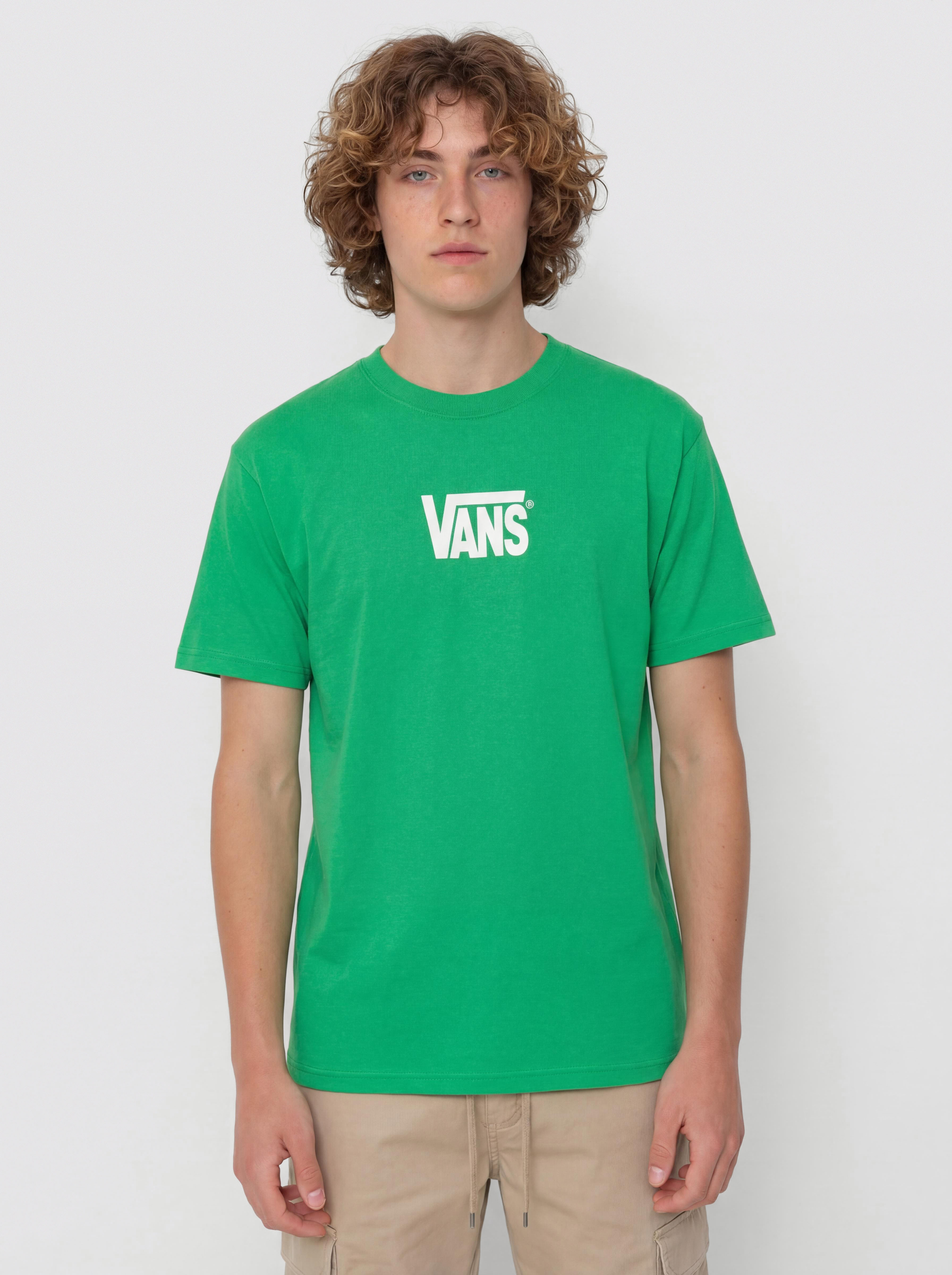 Tricou Vans Stretch Logo (vivid verdant)