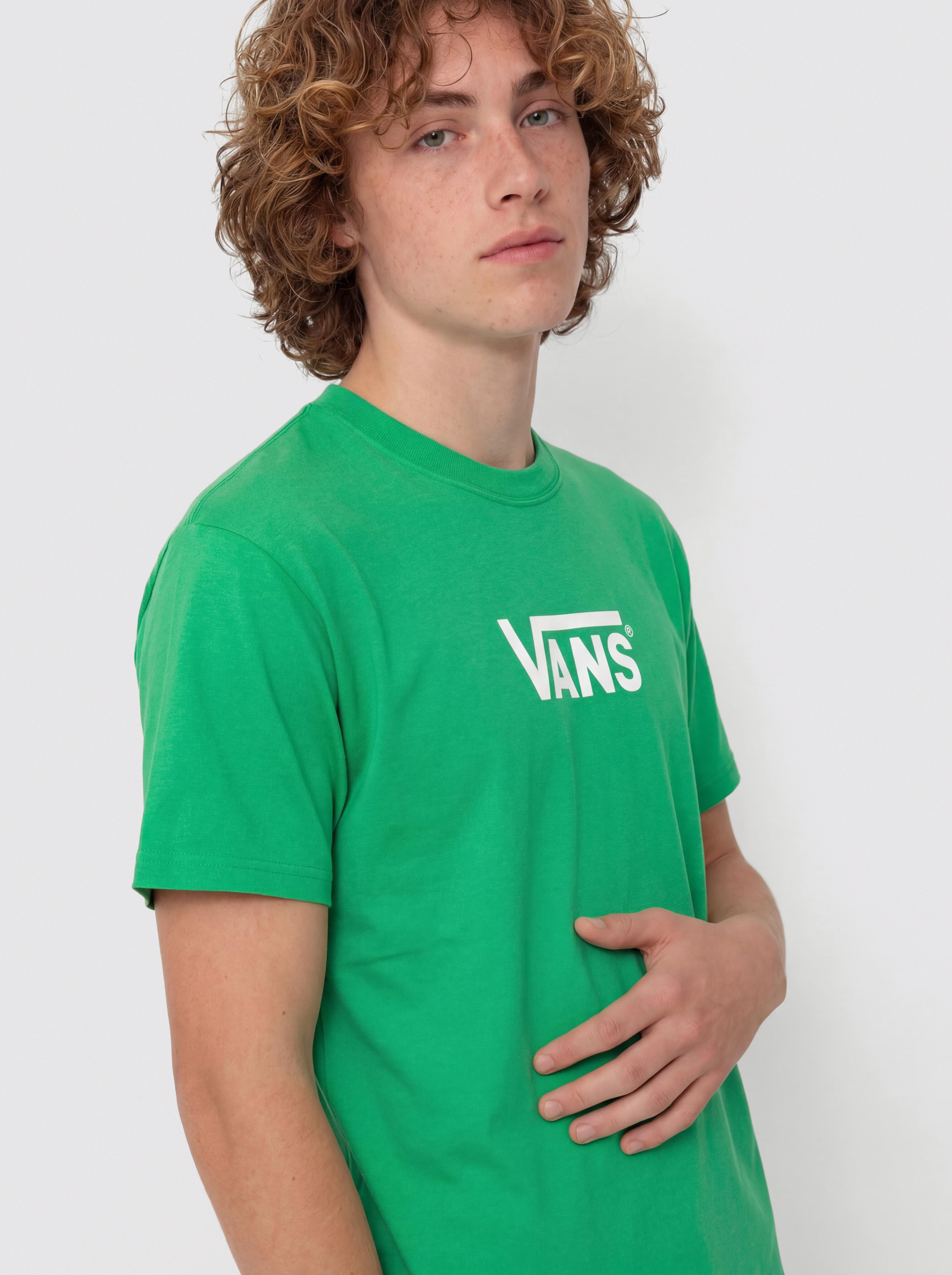 Tricou Vans Stretch Logo (vivid verdant)