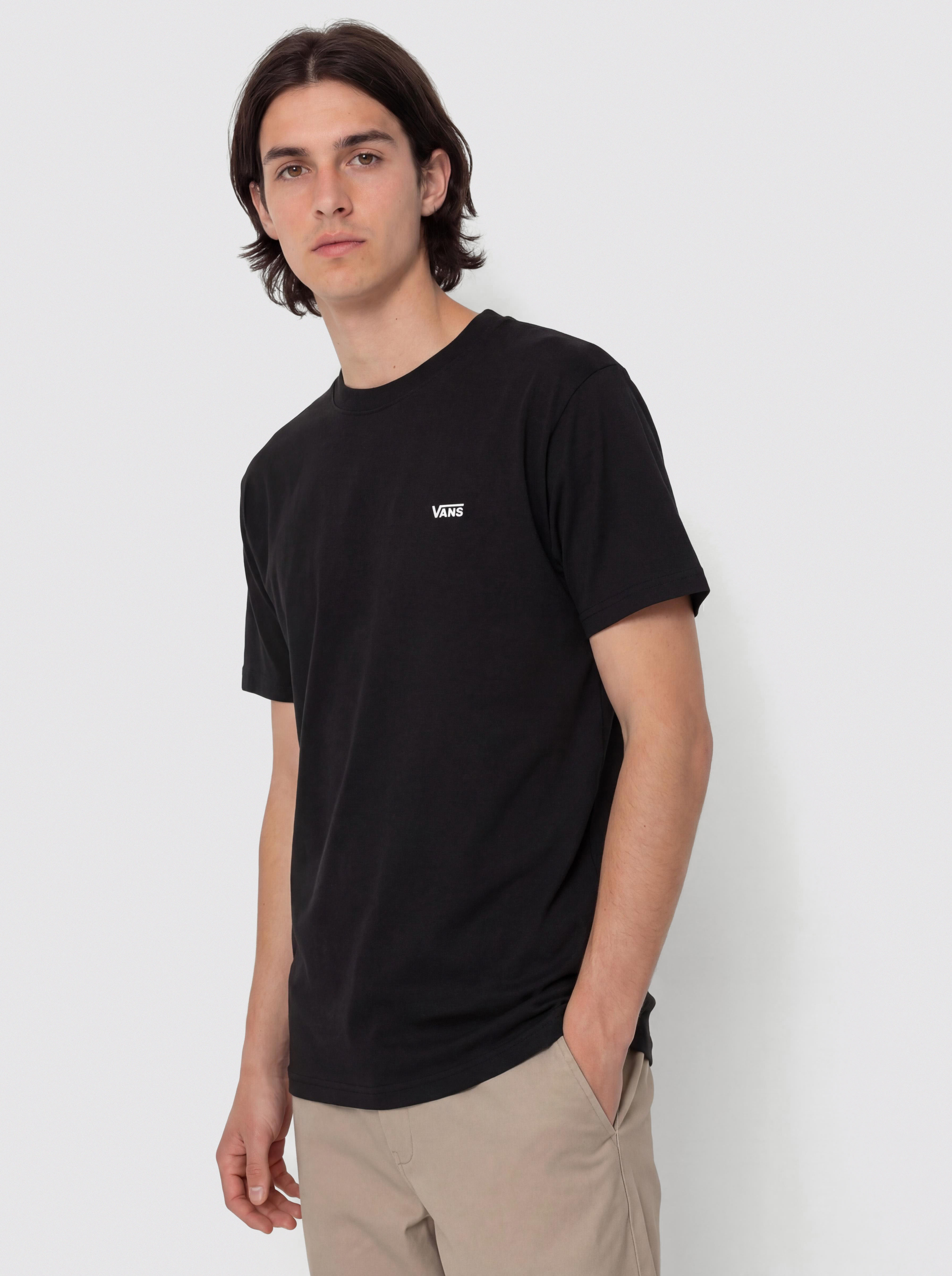 Tricou Vans Left Chest (black)