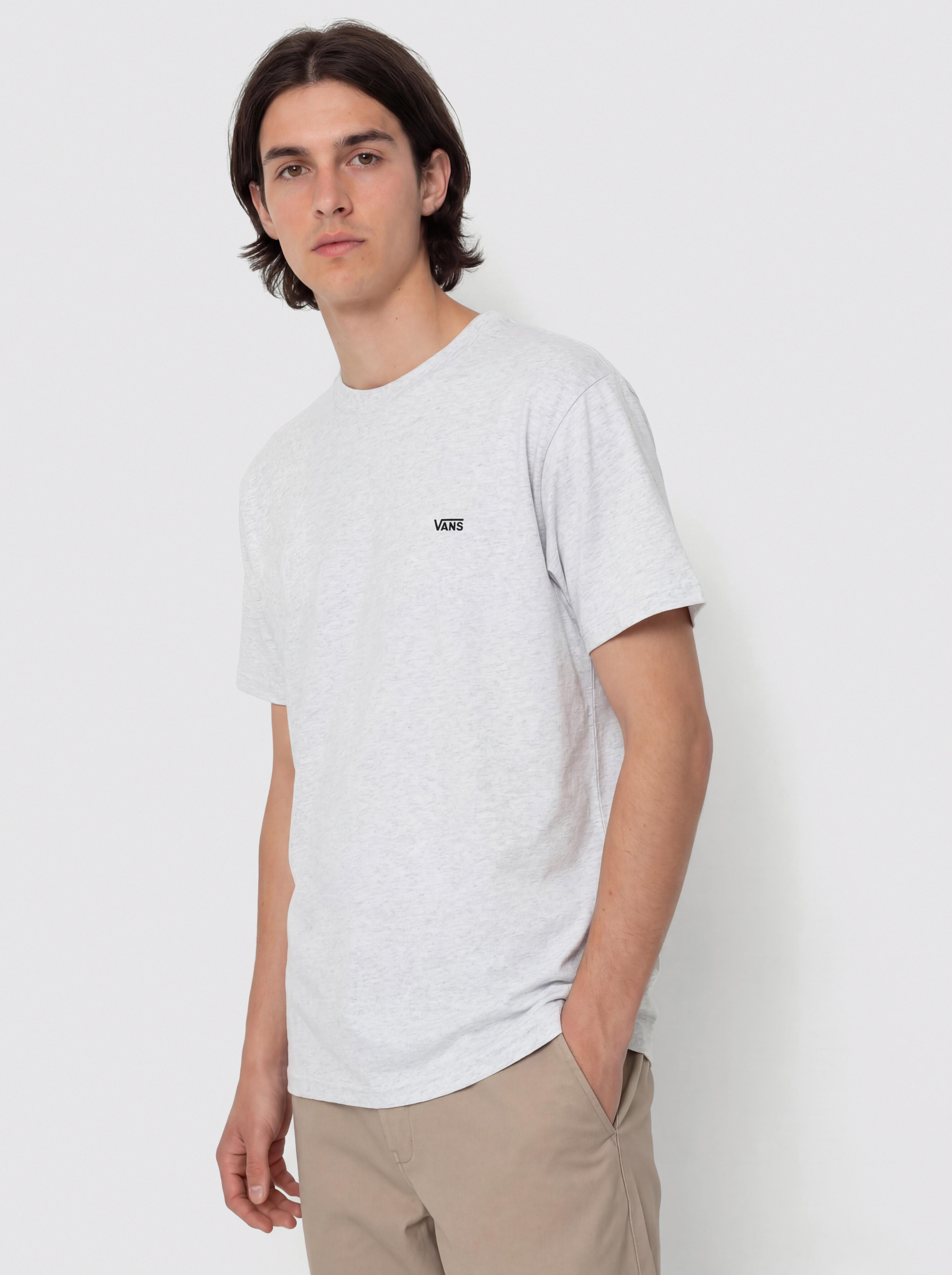 Tricou Vans Left Chest (light grey heather)