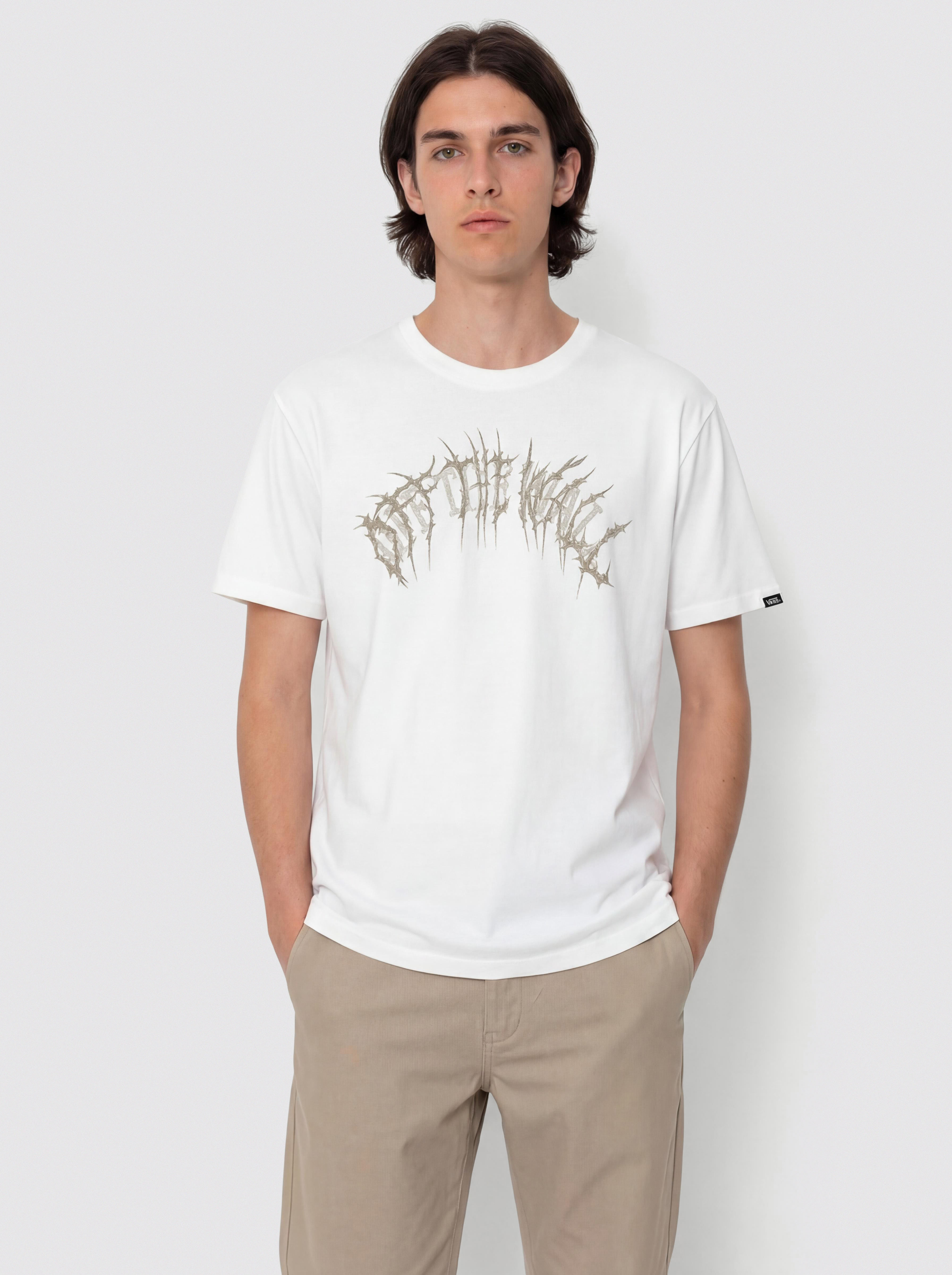 Tricou Vans Metal Arch (marshmallow)