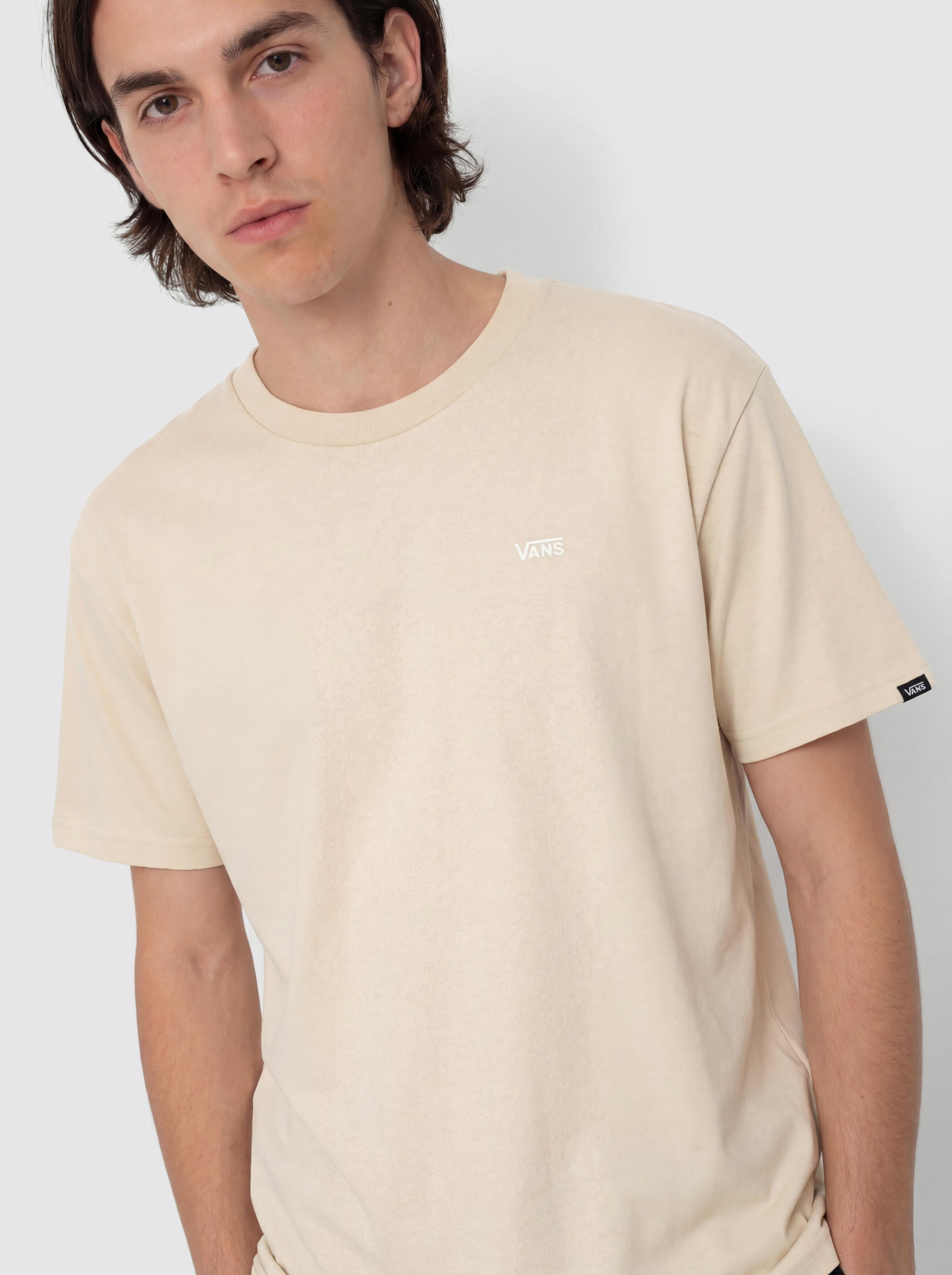 Tricou Vans Left Chest II Loose (oatmeal)