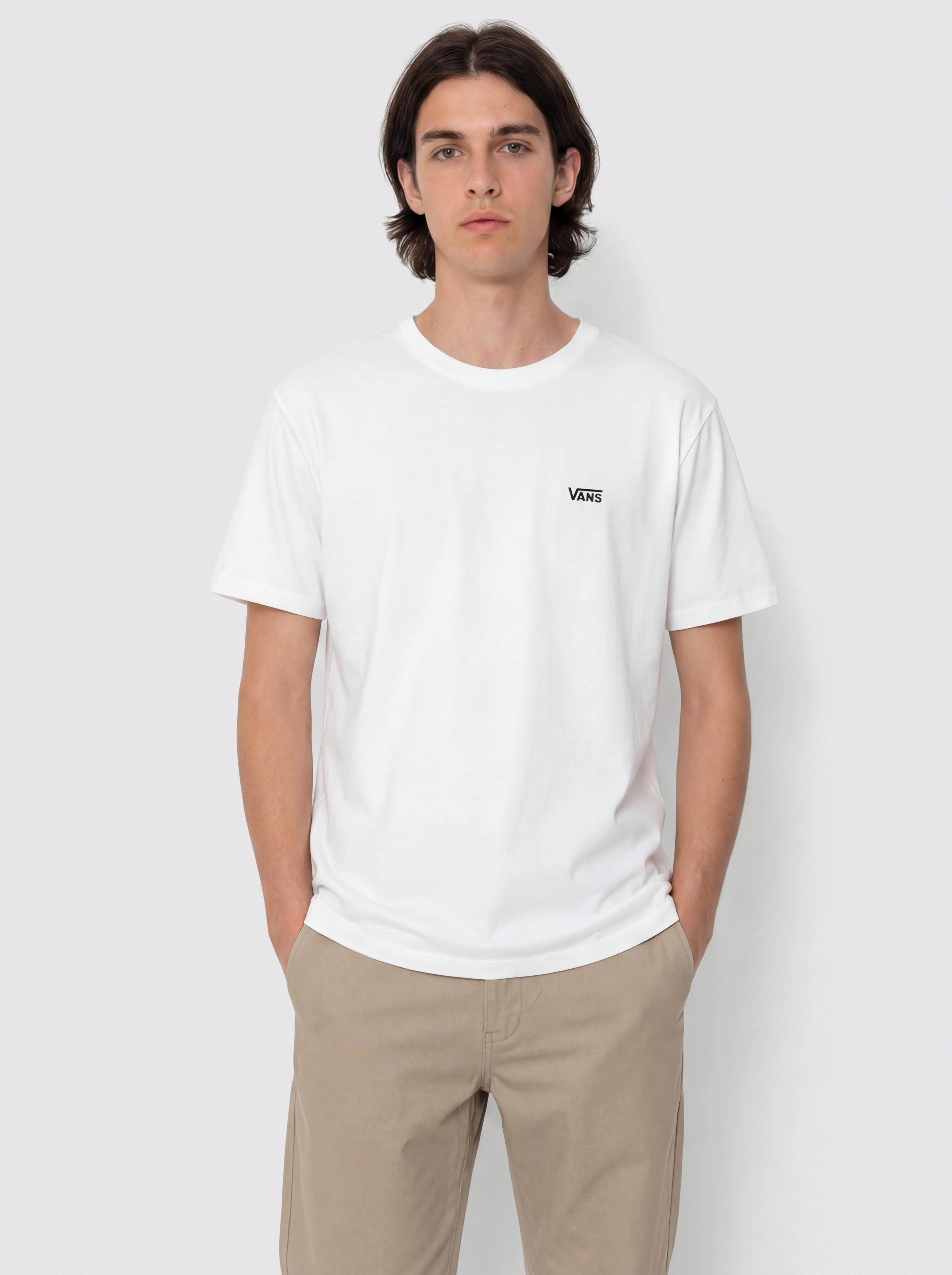 Tricou Vans Left Chest (white)