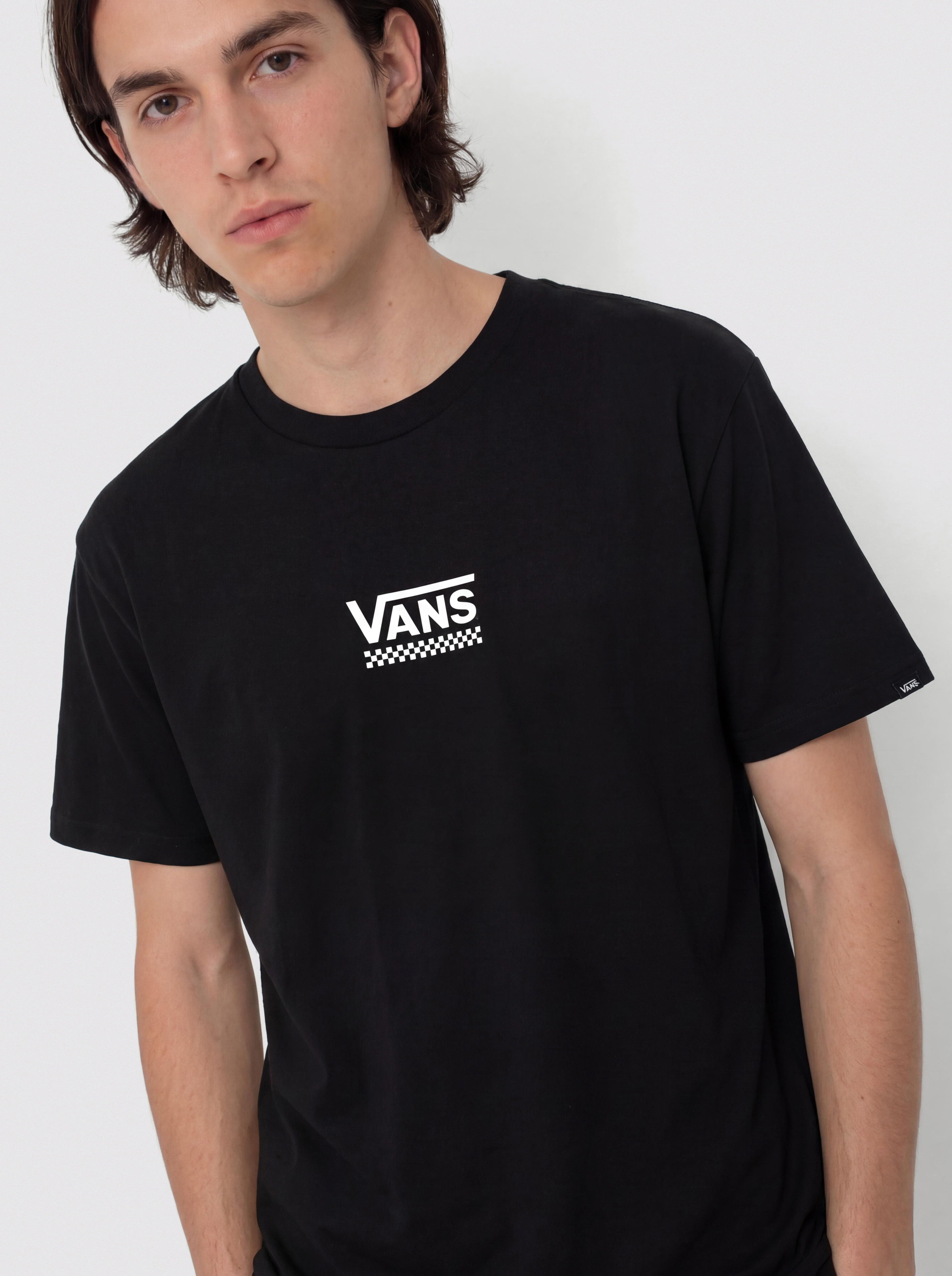 Tricou Vans V Check Loose (black)