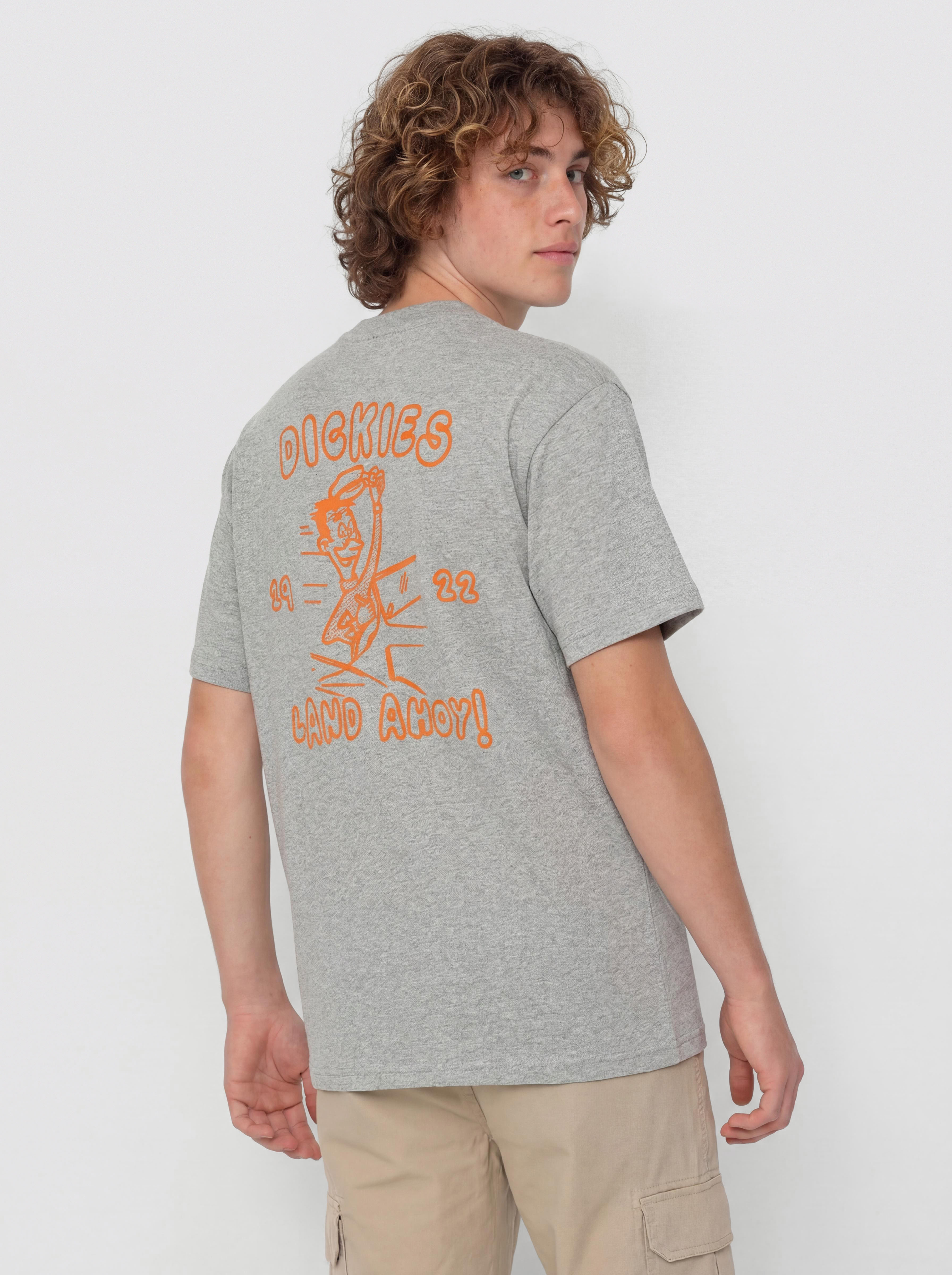 Tricou Dickies Decartuville (grey melange)