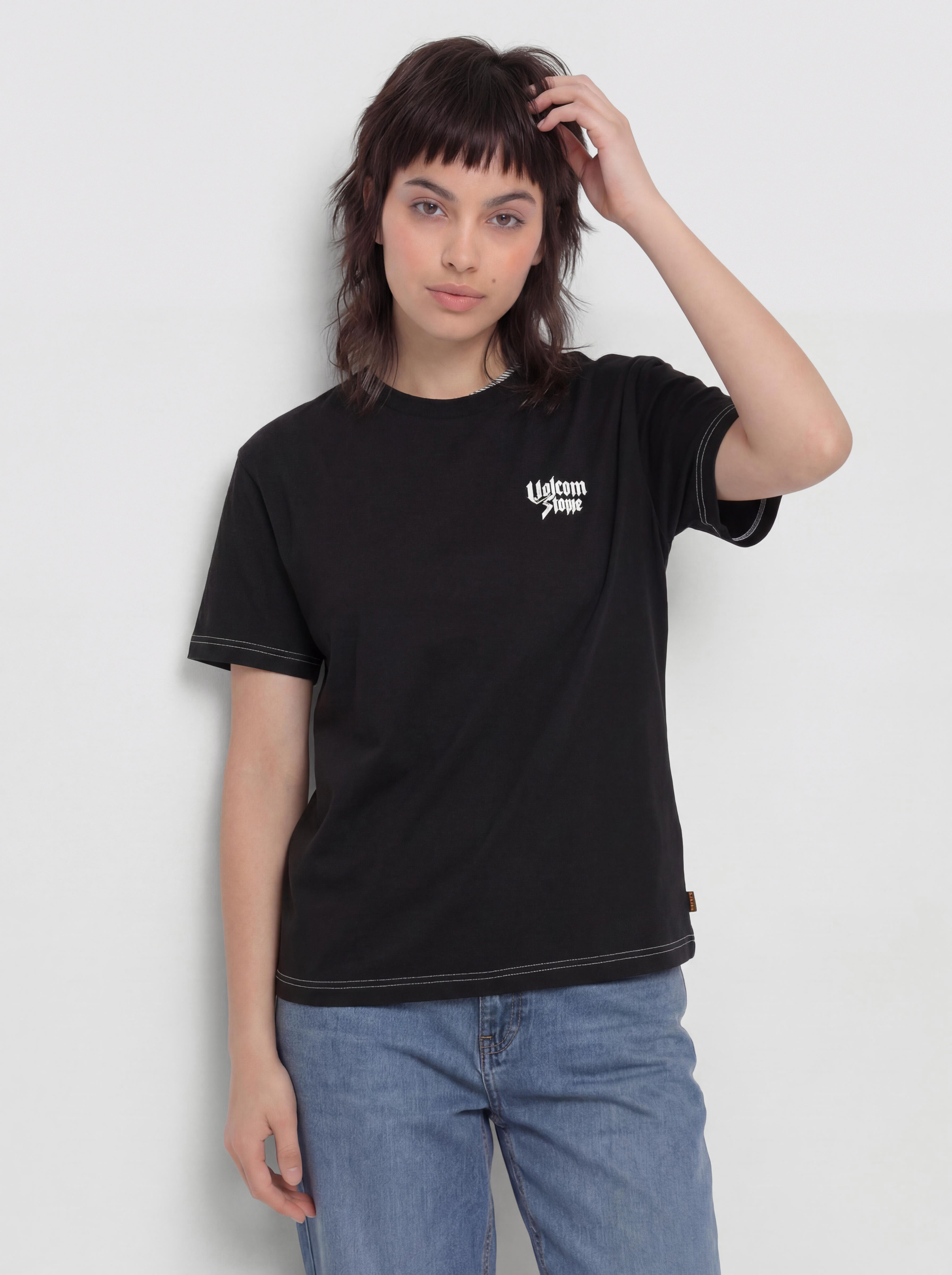 Tricou Volcom Stoneher Wmn (black)