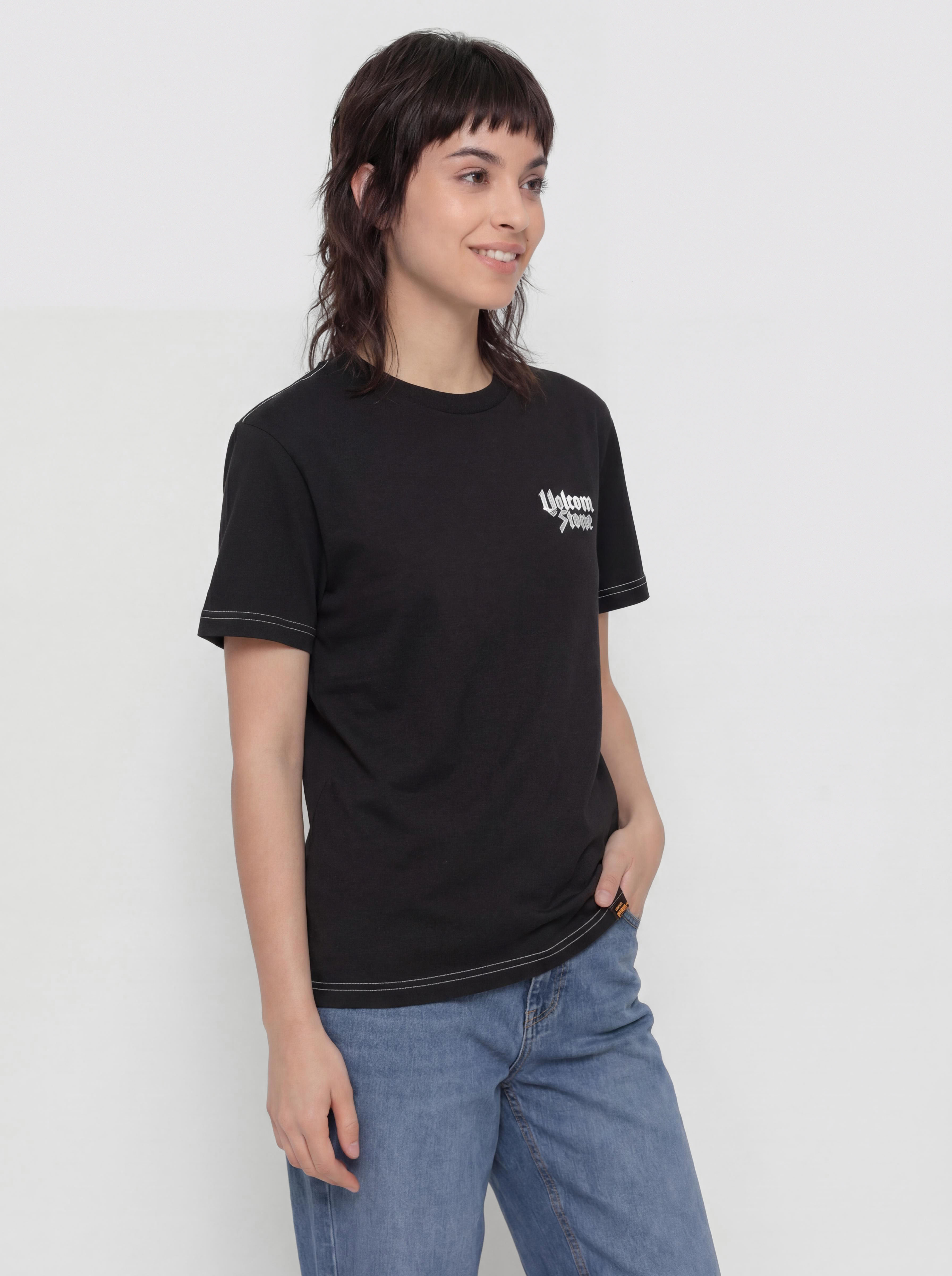Tricou Volcom Stoneher Wmn (black)