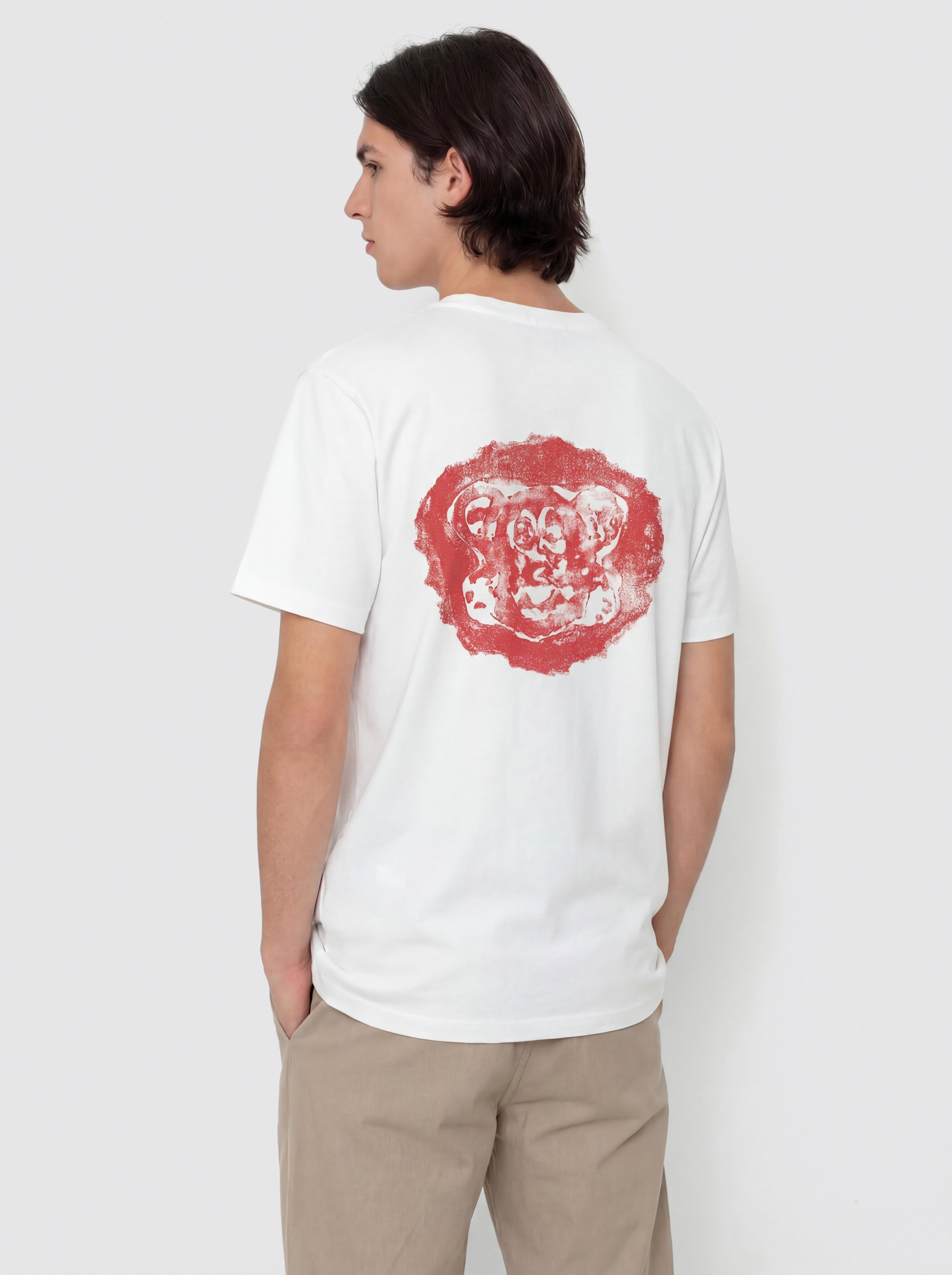 Tricou Polar Skate Bear (white)