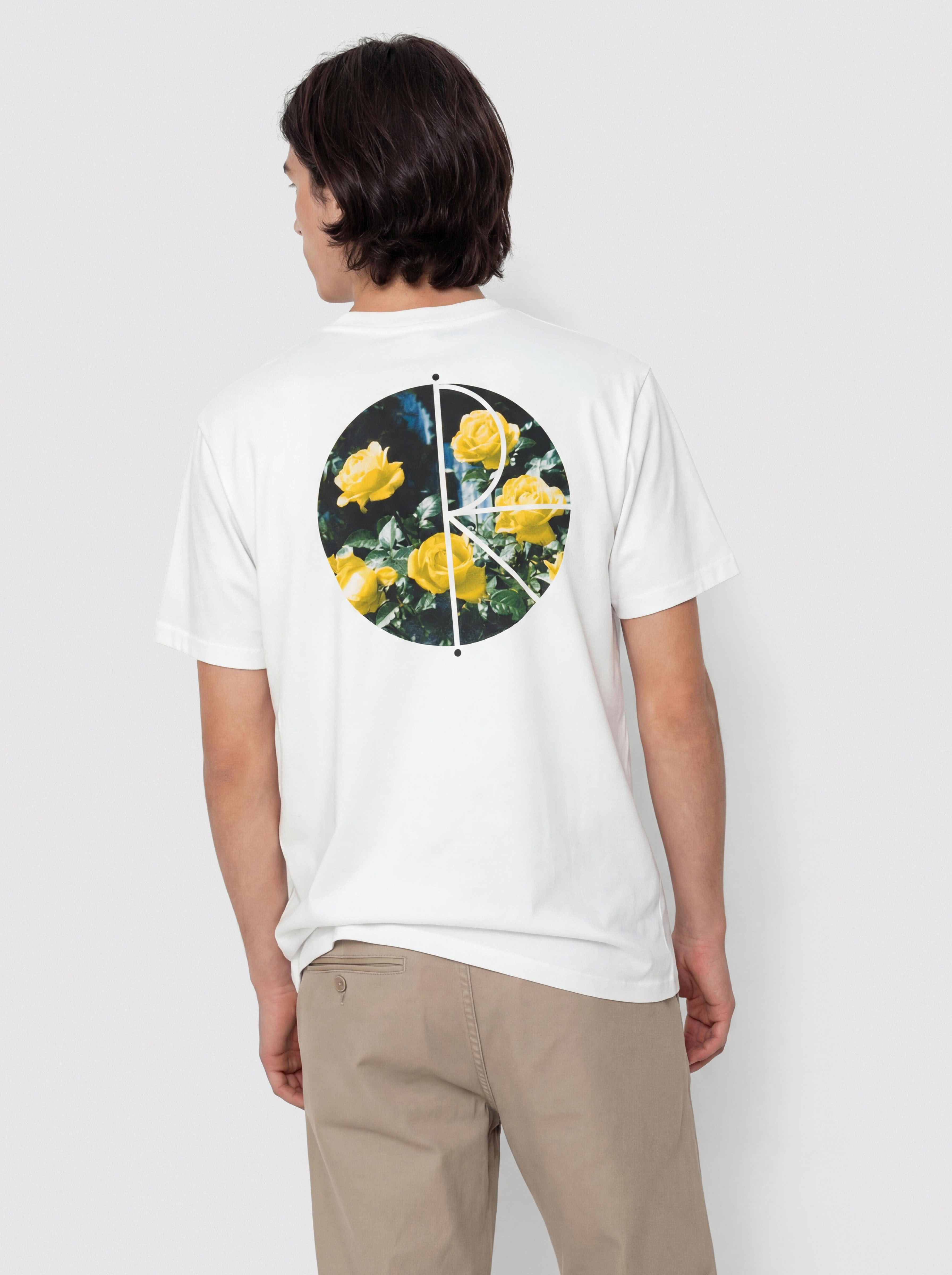 Tricou Polar Skate Fill Logo Martas Roses (white)
