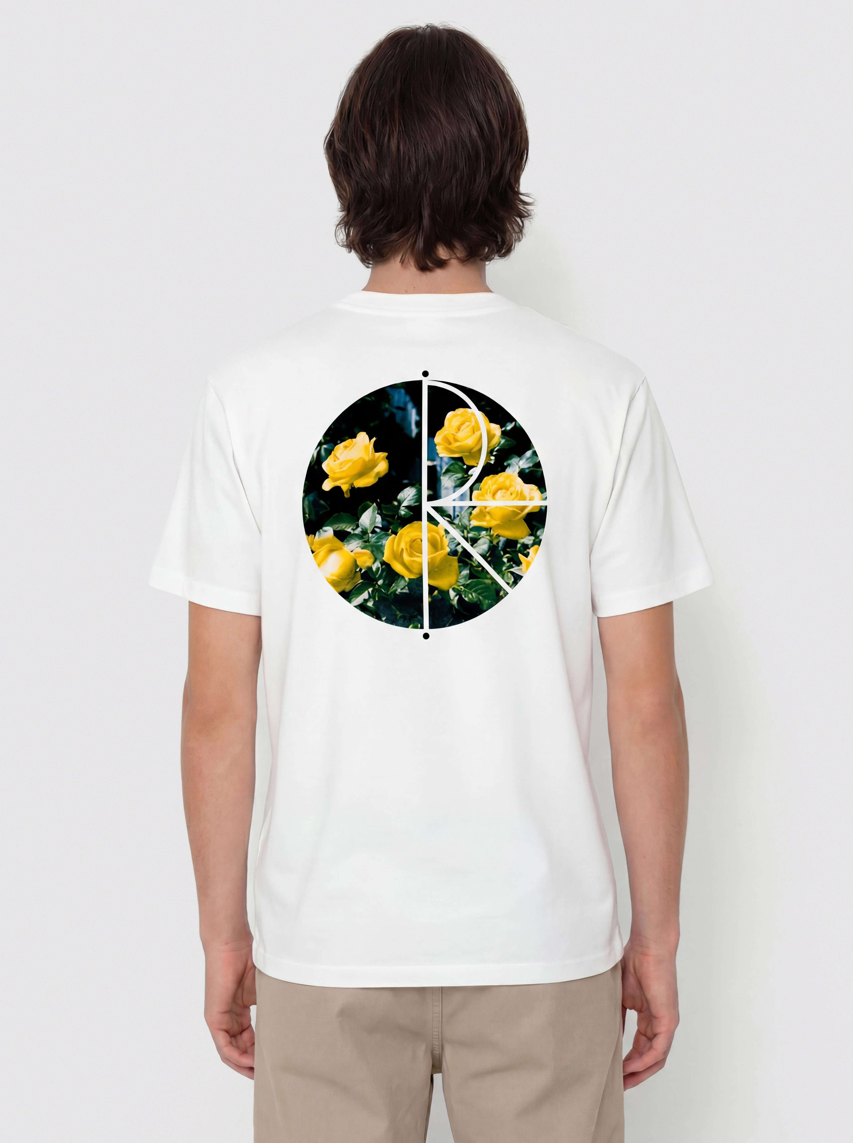 Tricou Polar Skate Fill Logo Martas Roses (white)