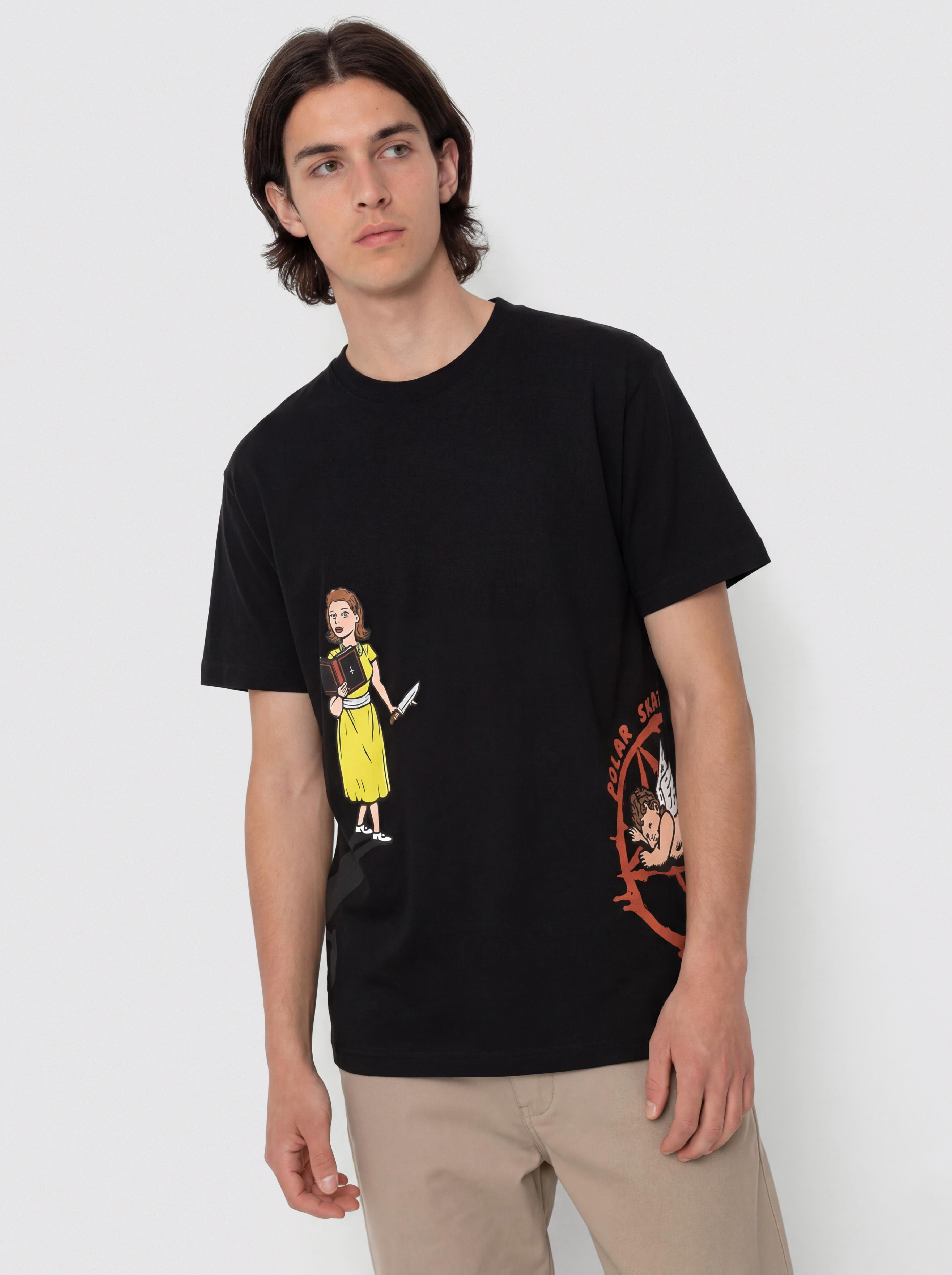 Tricou Polar Skate Sacrifice 2 (black)