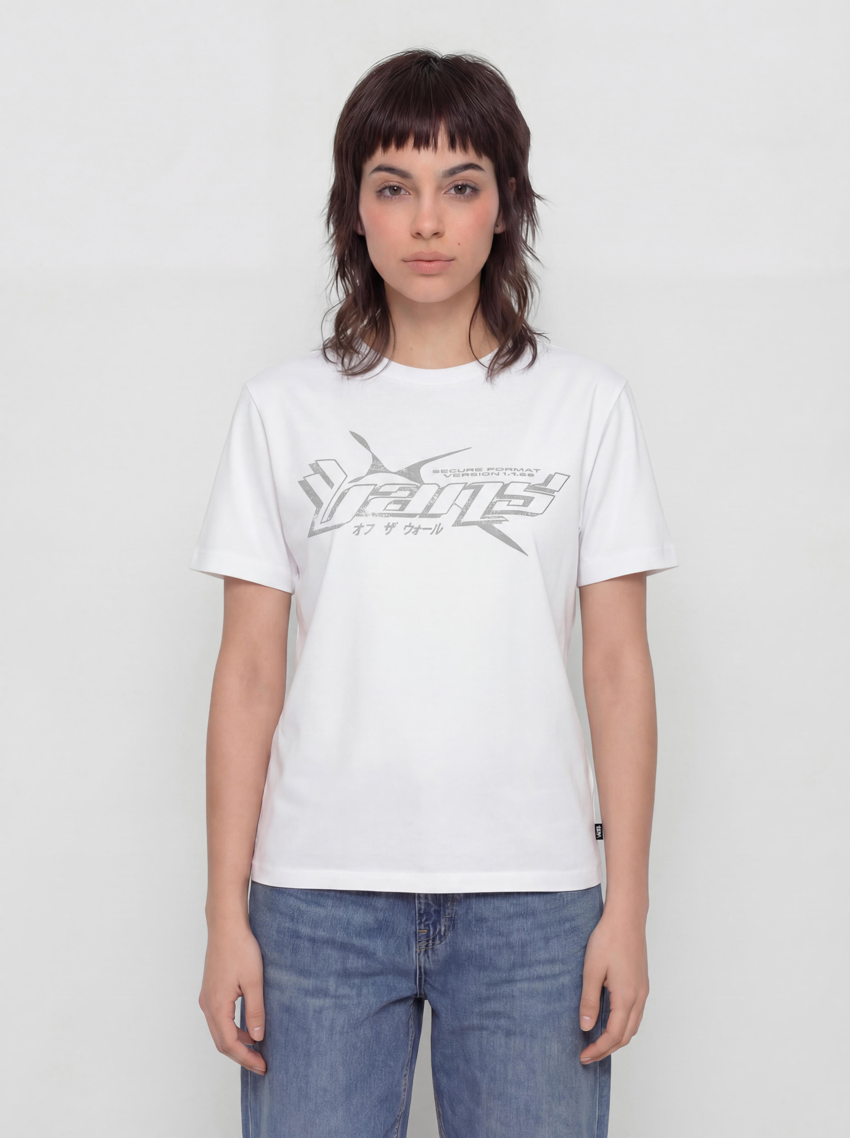 Tricou Vans Y2V Oversized Wmn (white)