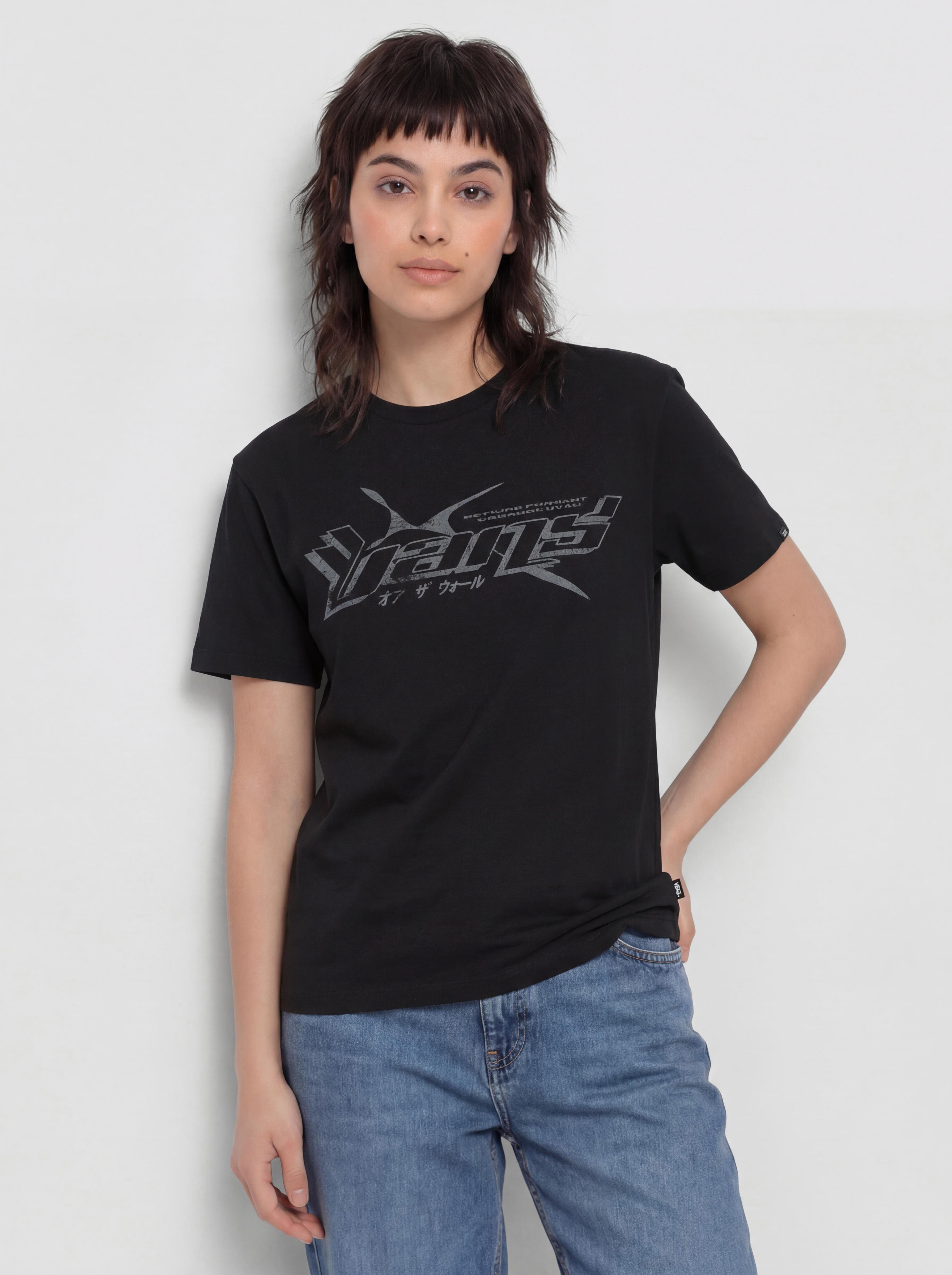 Tricou Vans Y2V Oversized Wmn (black)