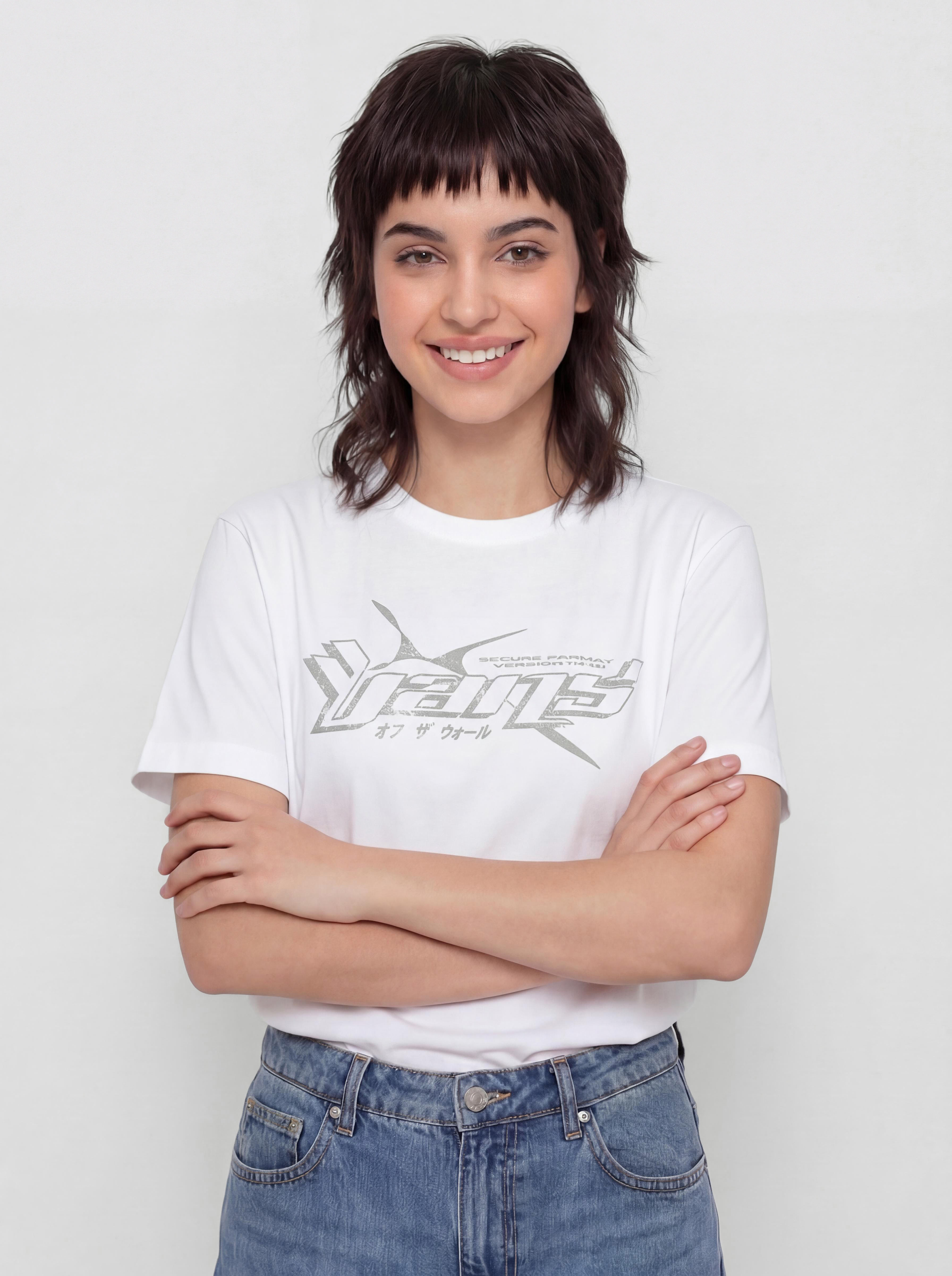 Tricou Vans Y2V Oversized Wmn (white)