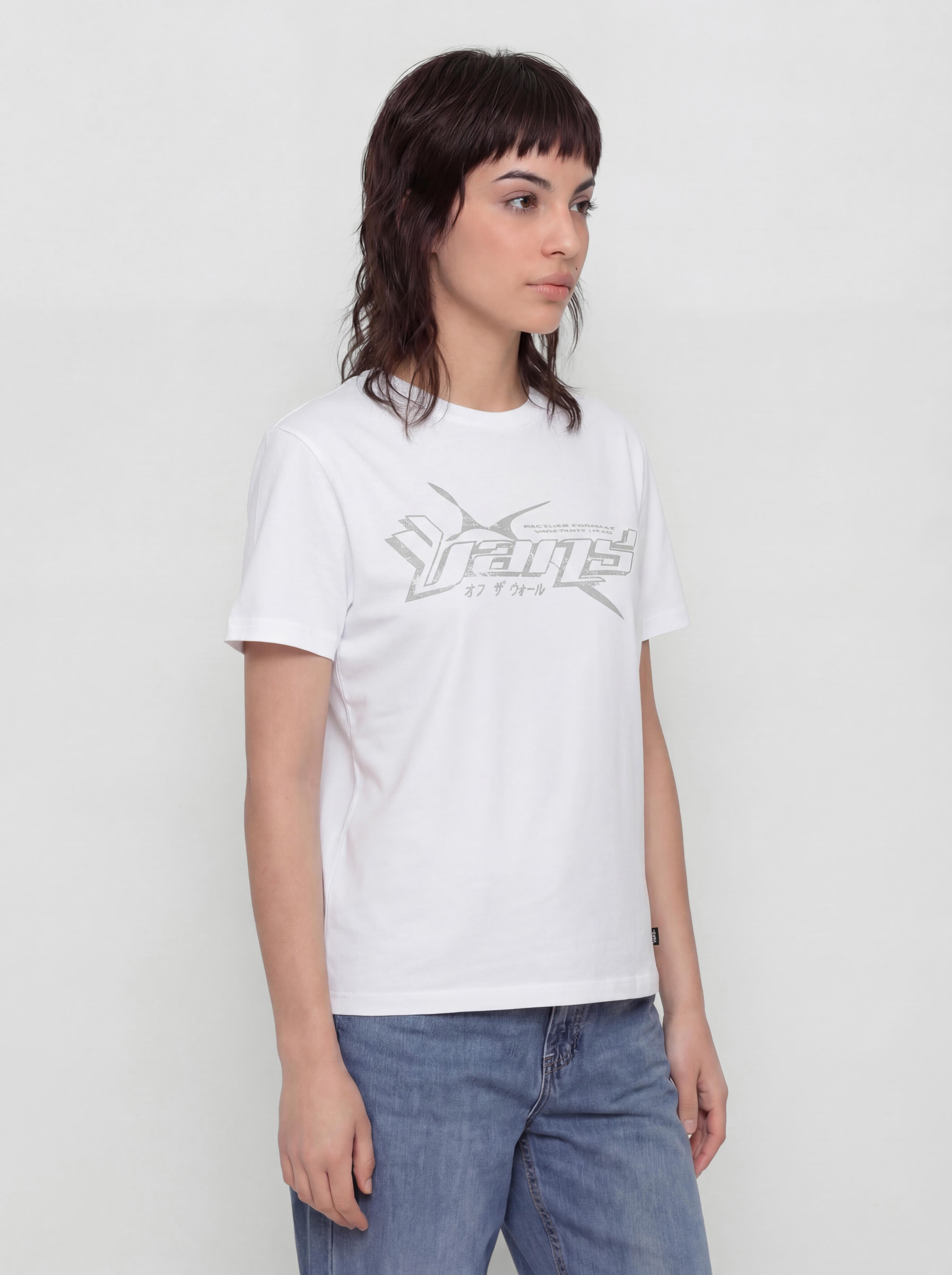 Tricou Vans Y2V Oversized Wmn (white)