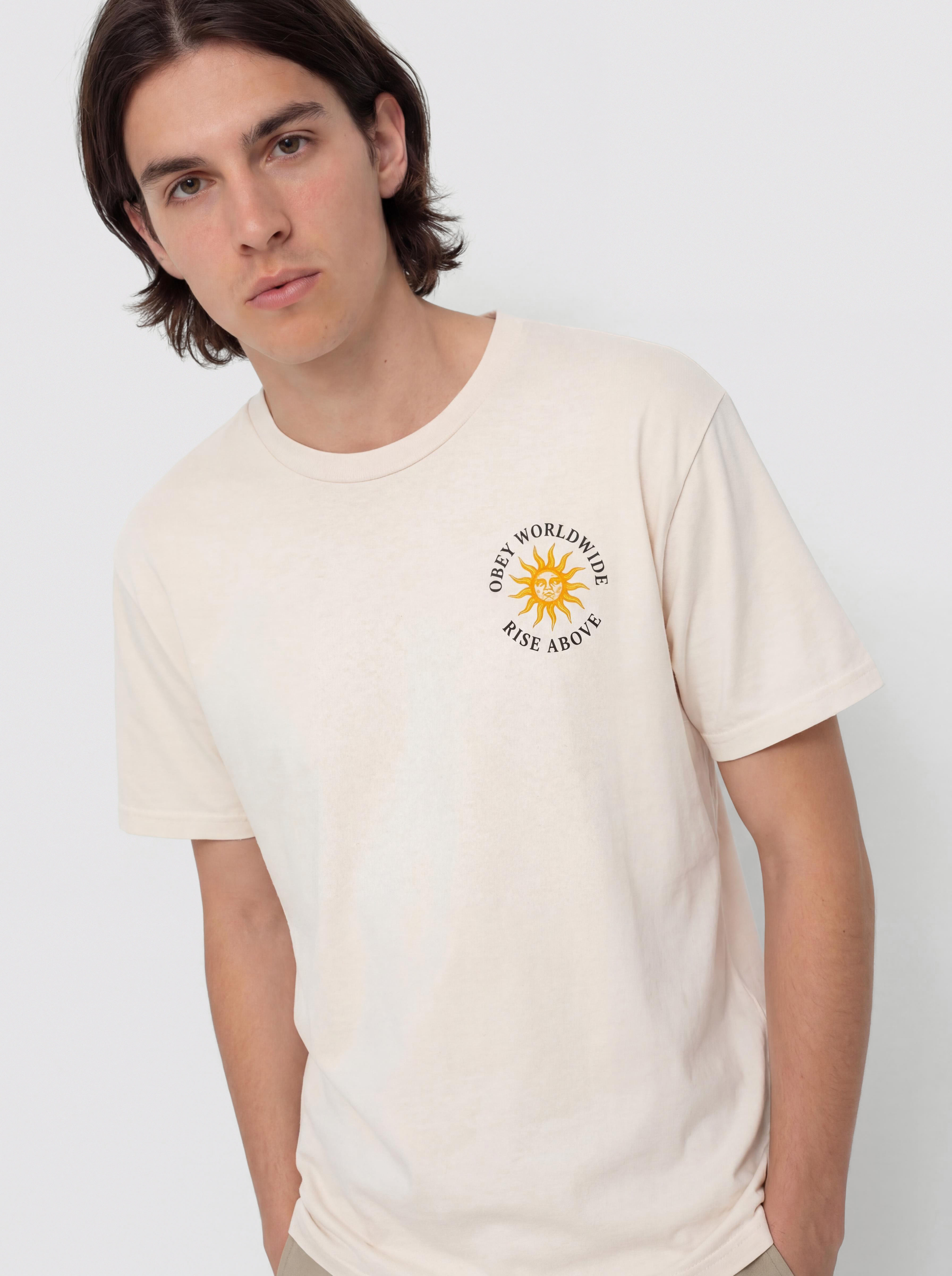 Tricou OBEY Rise (pigment sago)