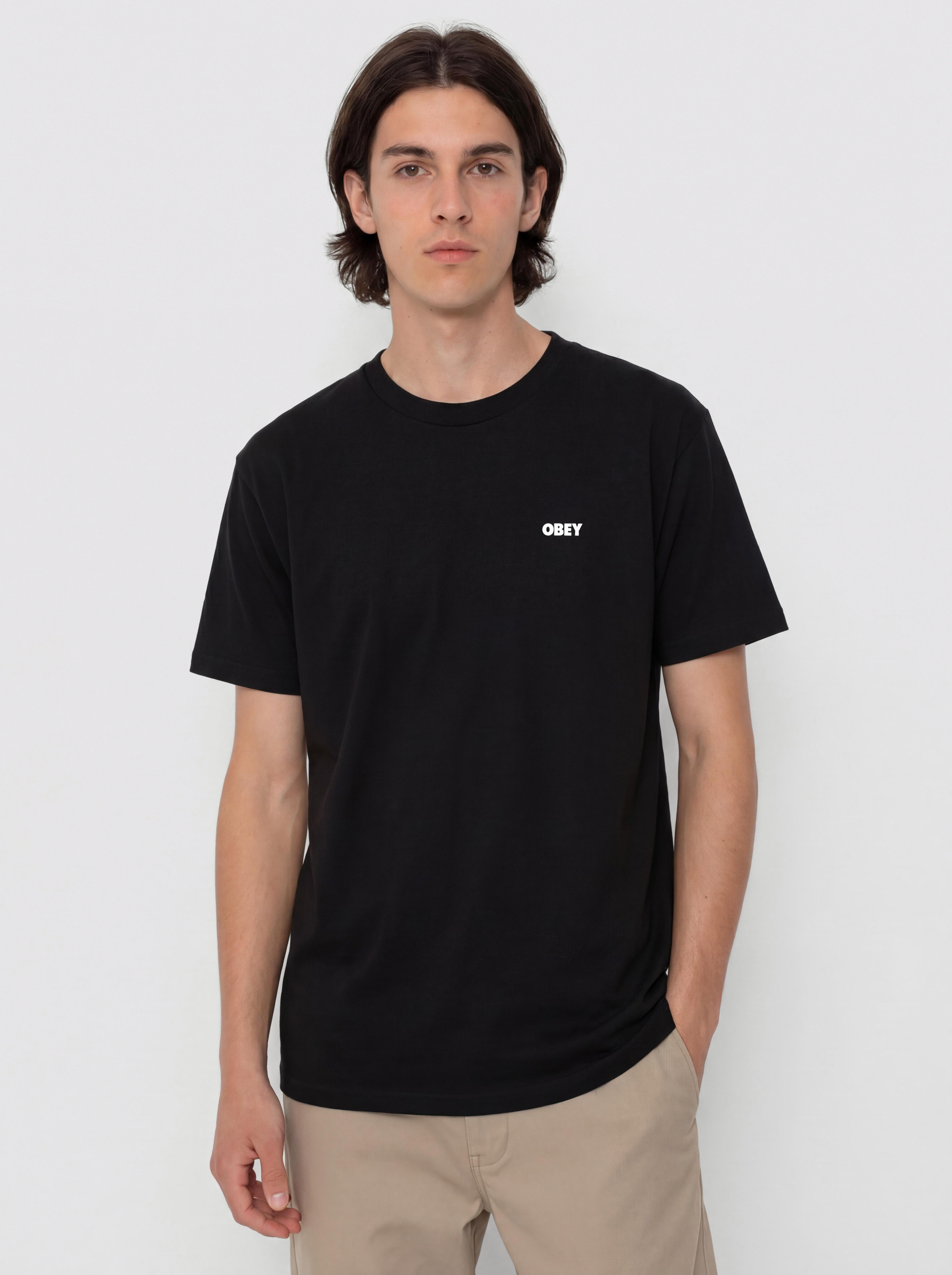 Tricou OBEY Obey Sound & Resistance Bird (black)