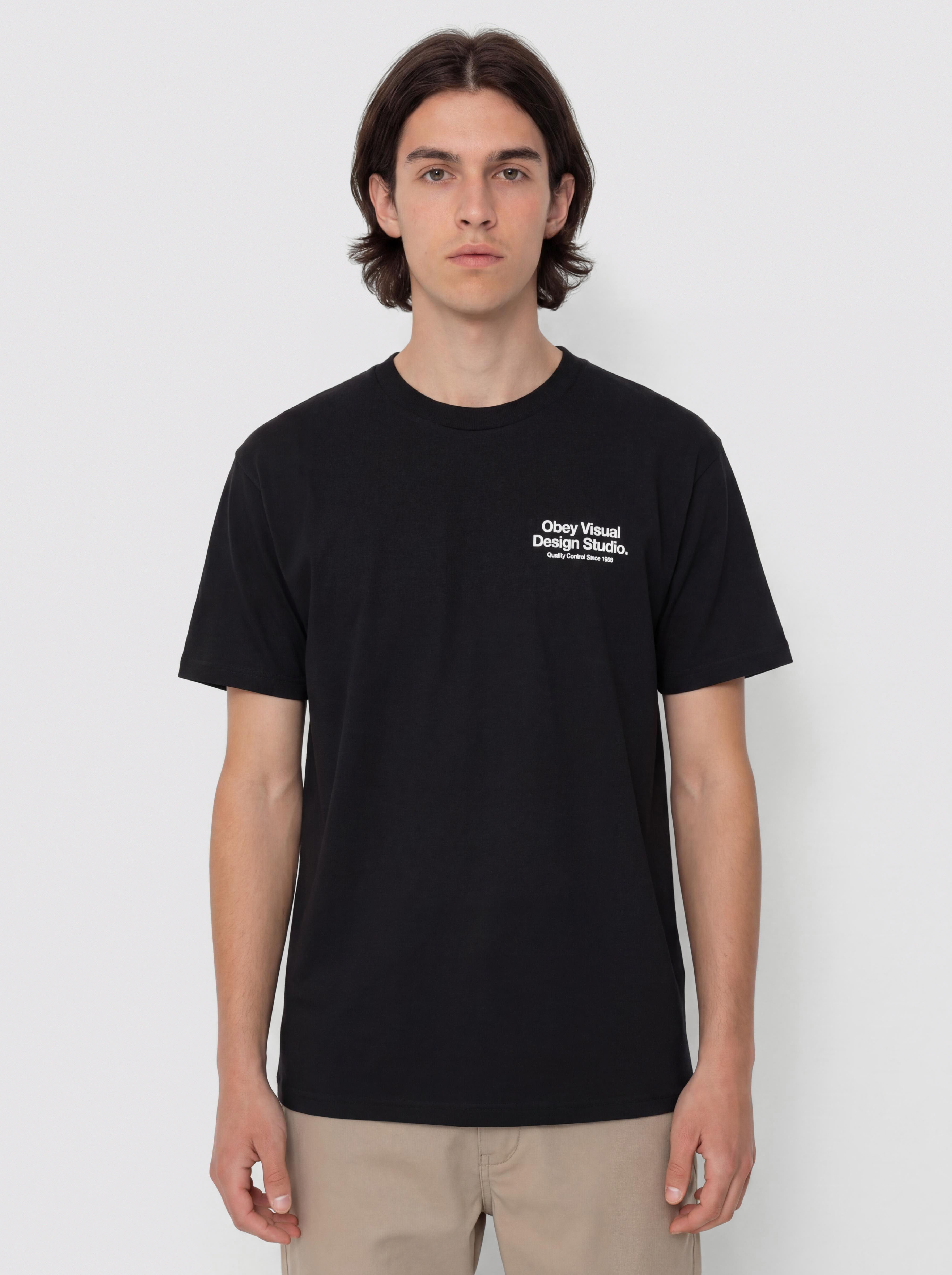 Tricou OBEY Visual Design Studio (black)
