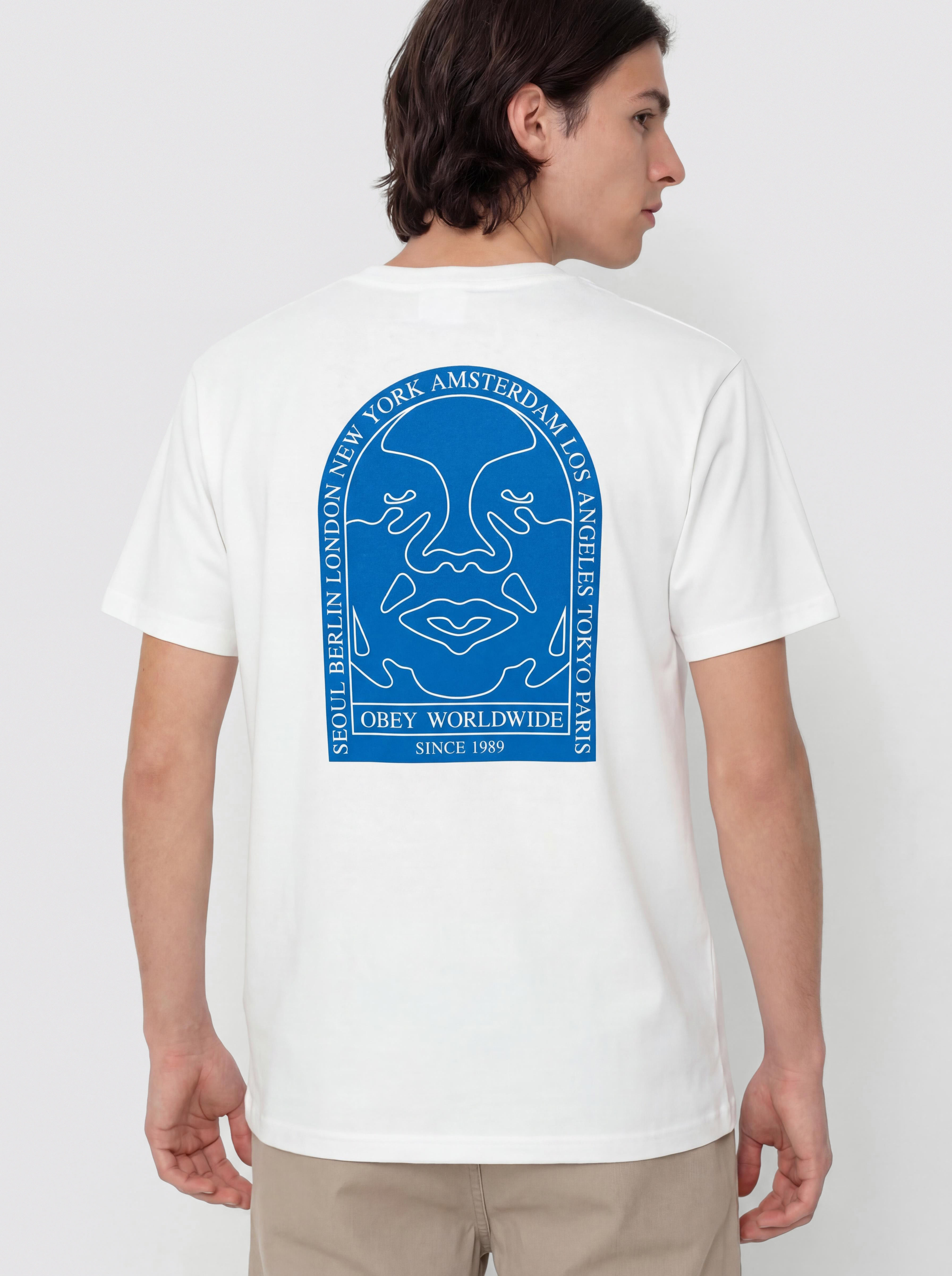 Tricou OBEY Icon Arch (white)