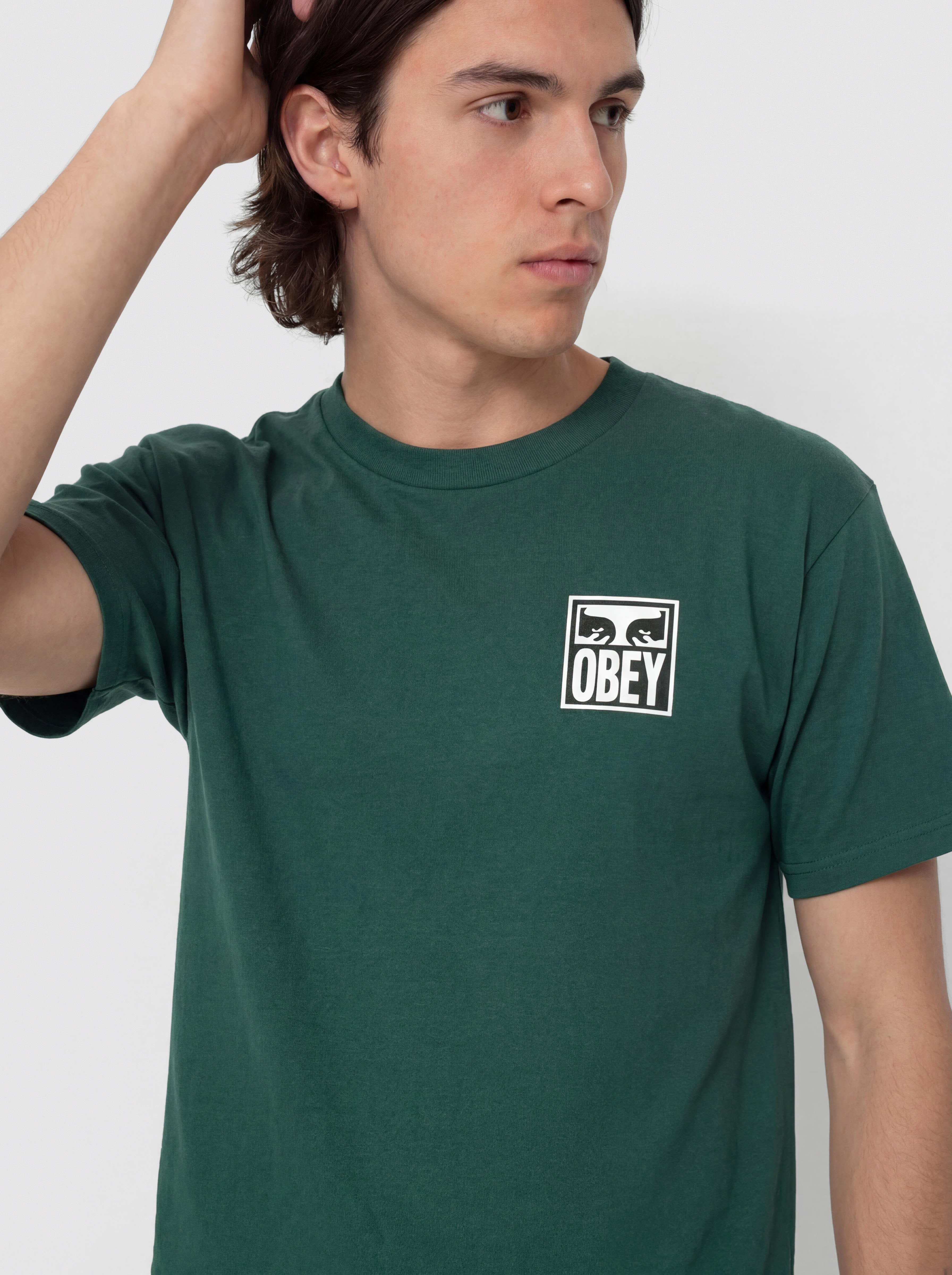 Tricou OBEY Obey Eyes Icon 2 (rainforest)