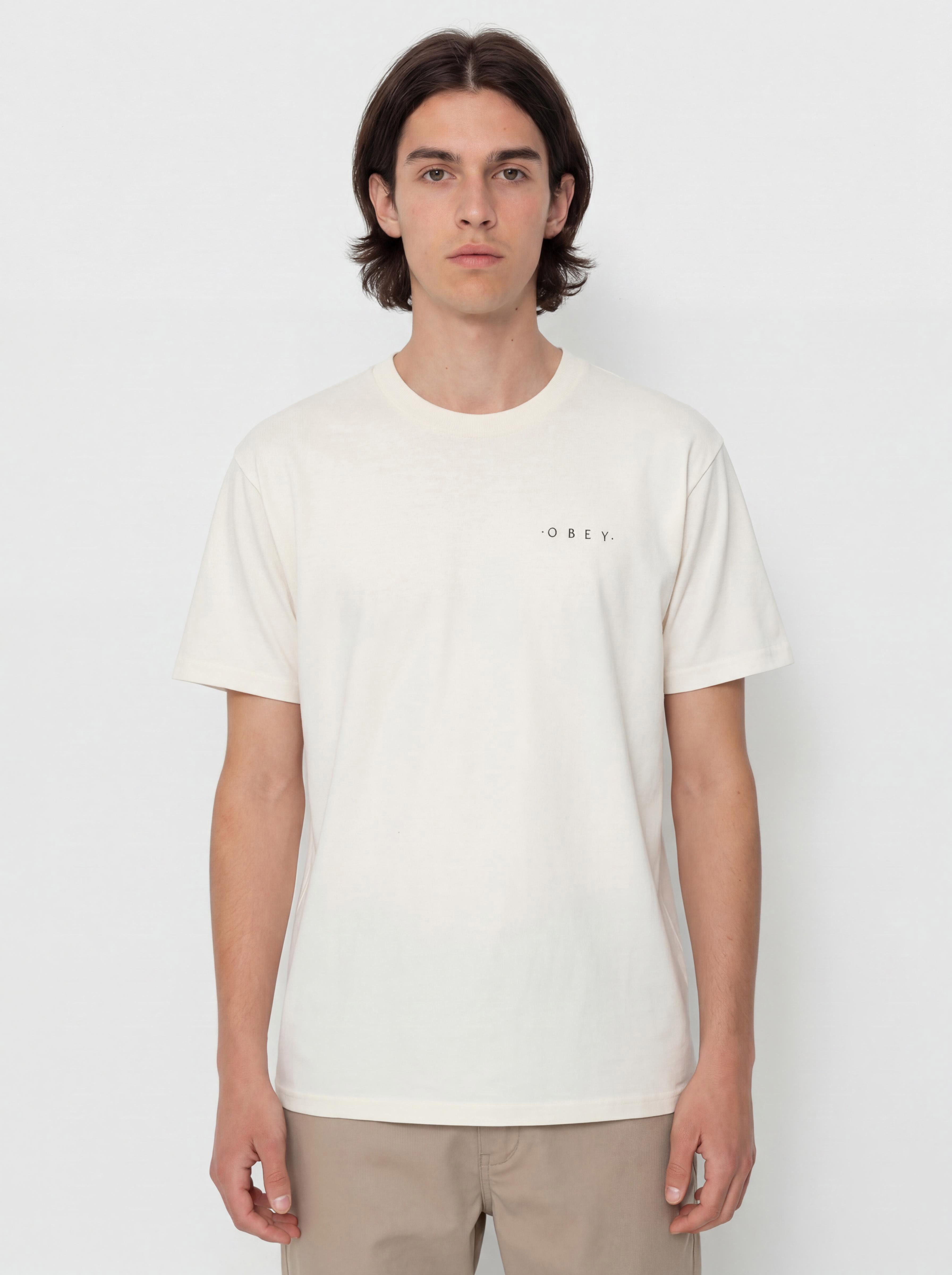 Tricou OBEY Architecture Of The Uni (vintage white)