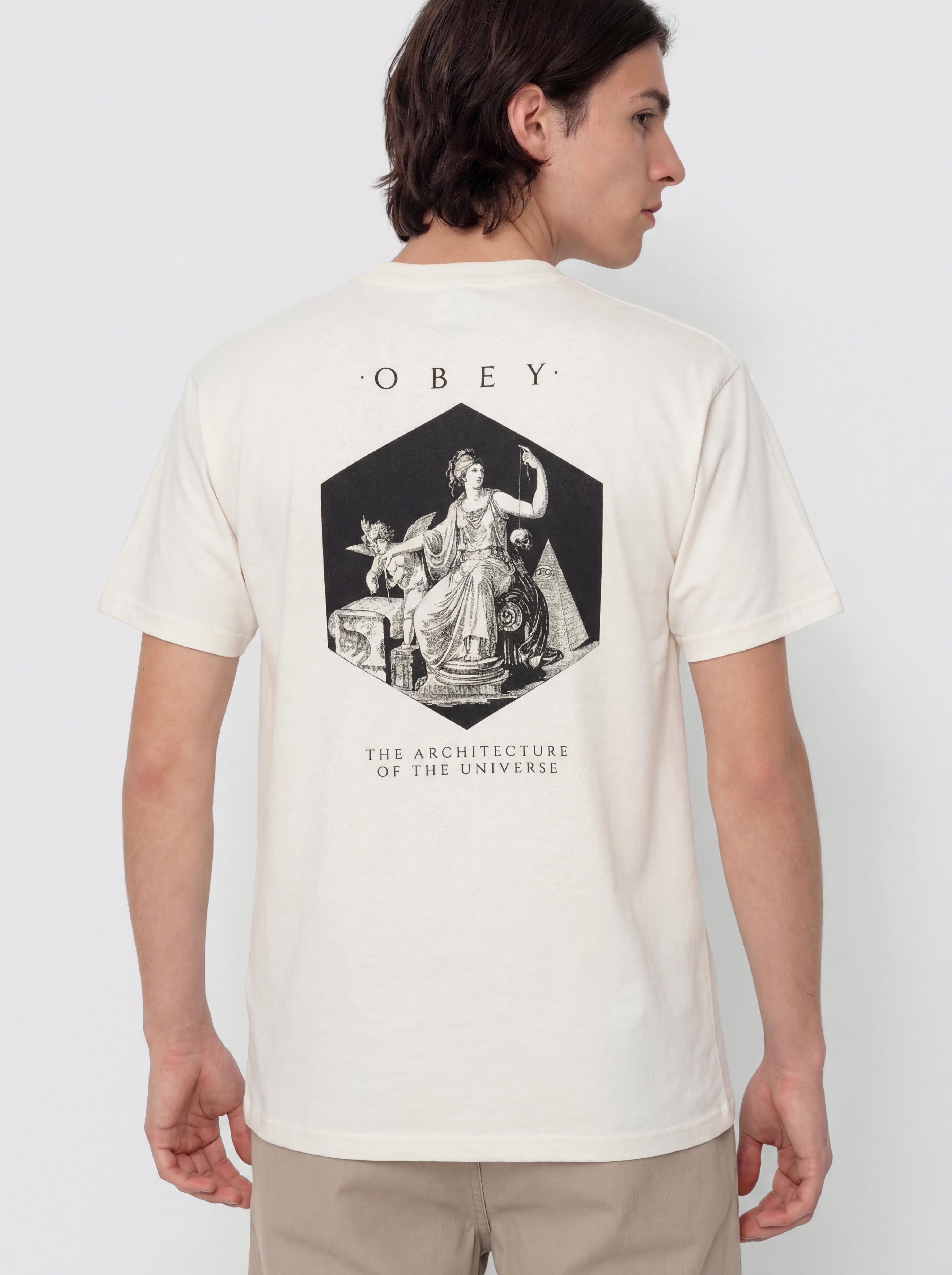 Tricou OBEY Architecture Of The Uni (vintage white)