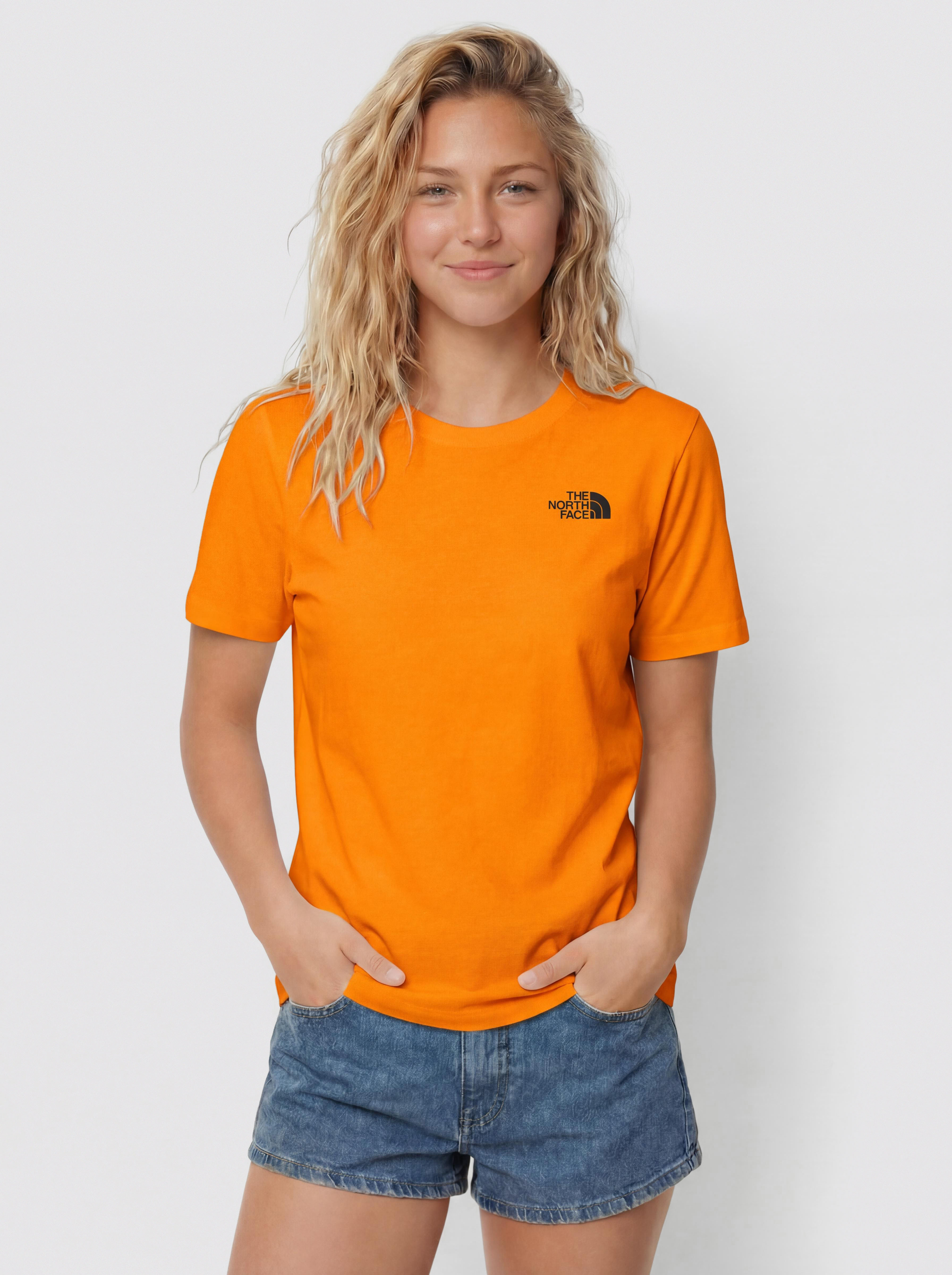 Tricou The North Face X Yinka Ilori Box Graphic (apricot glaze)