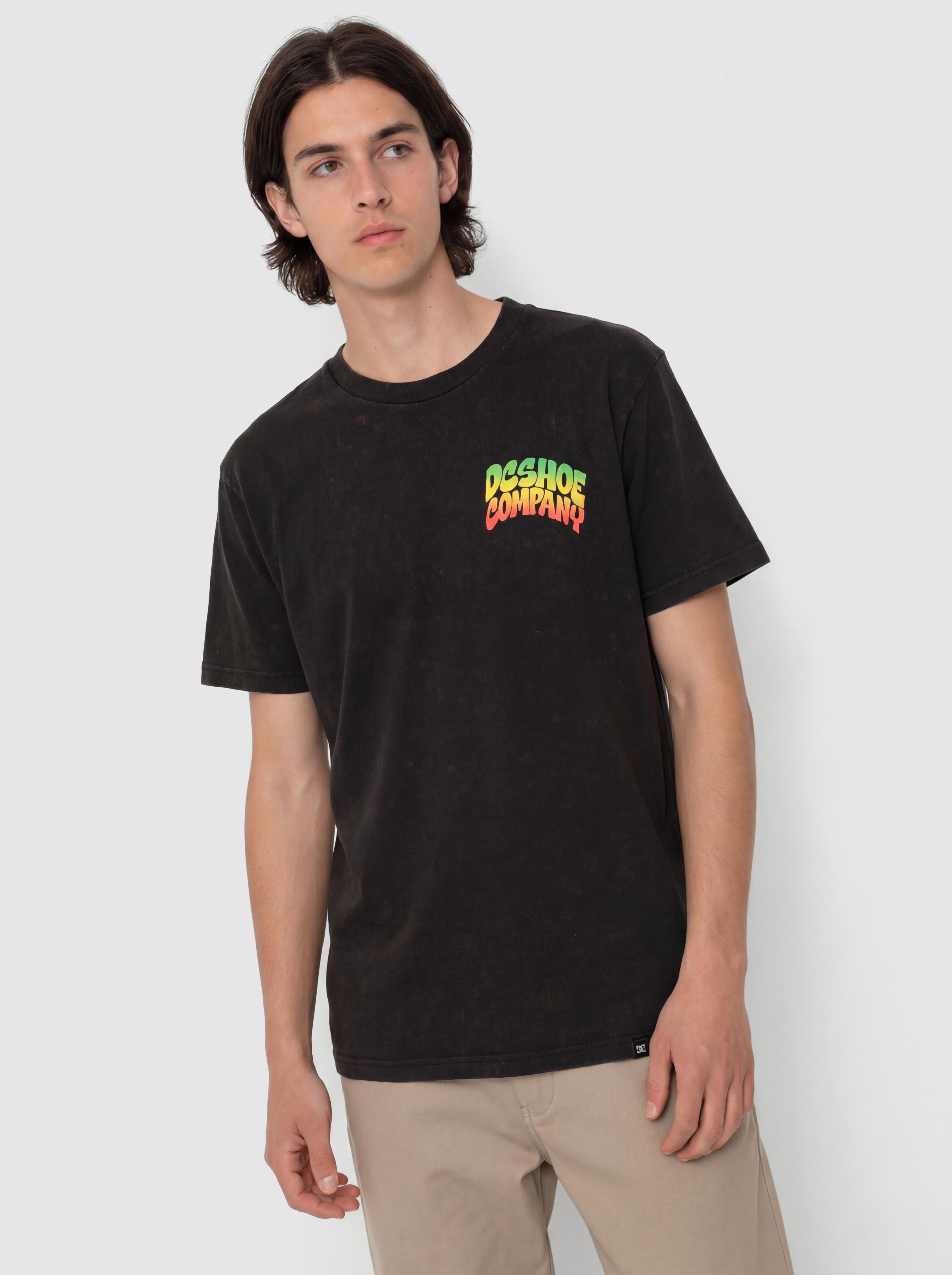 Tricou DC Hot Box (black rain wash)