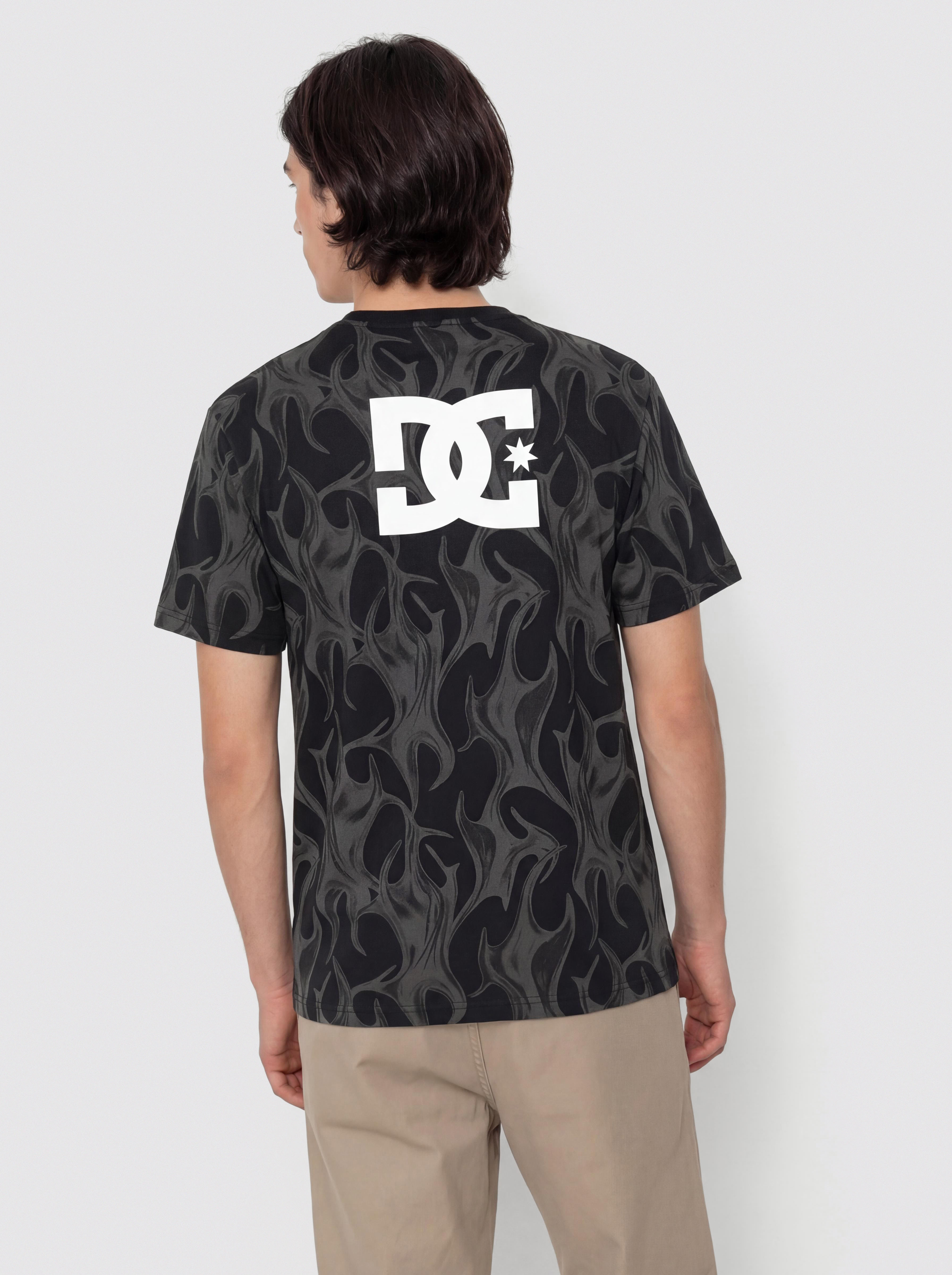 Tricou DC Liquid Fuego (black)