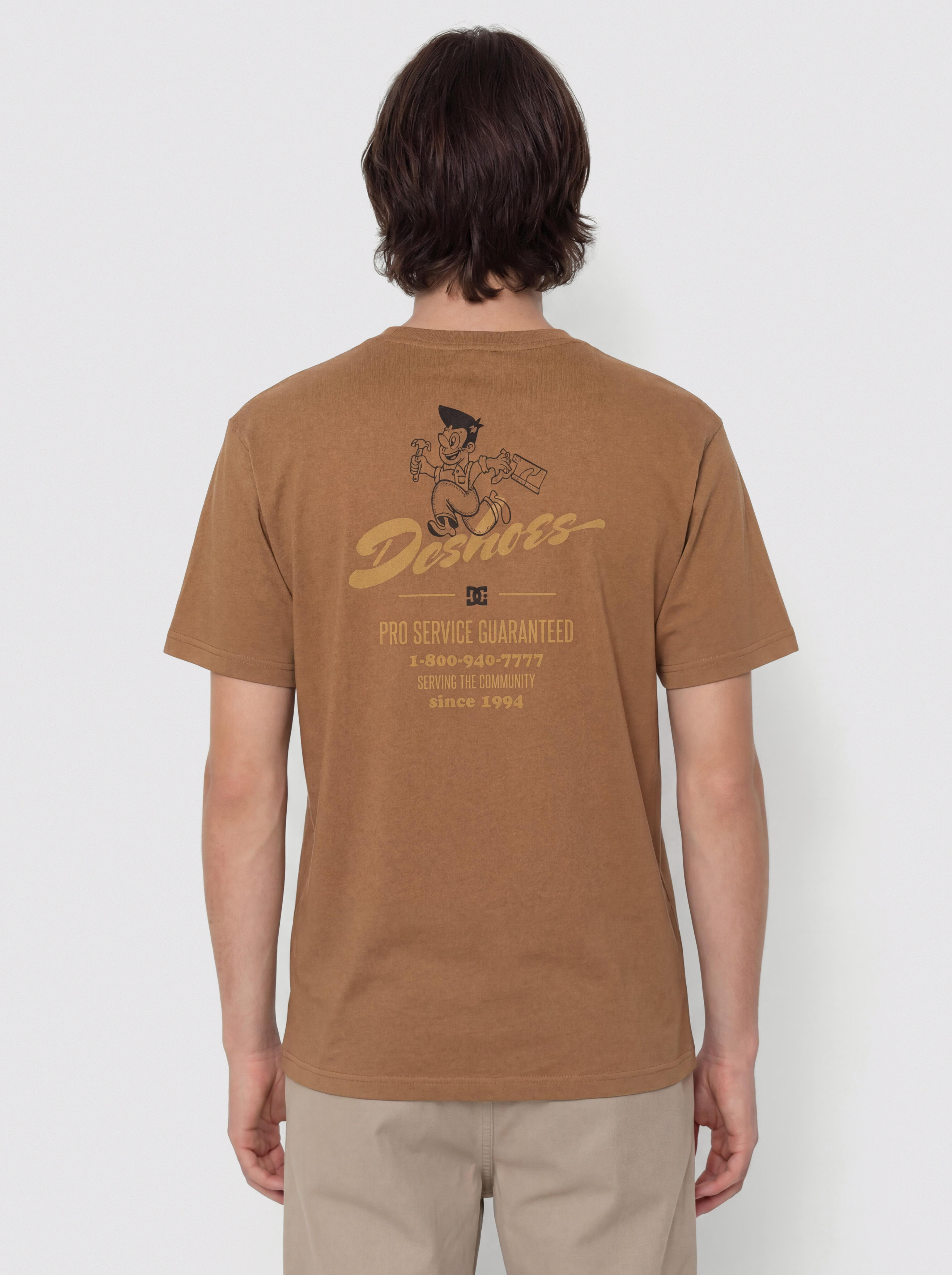 Tricou DC Fixing Up (toffee)