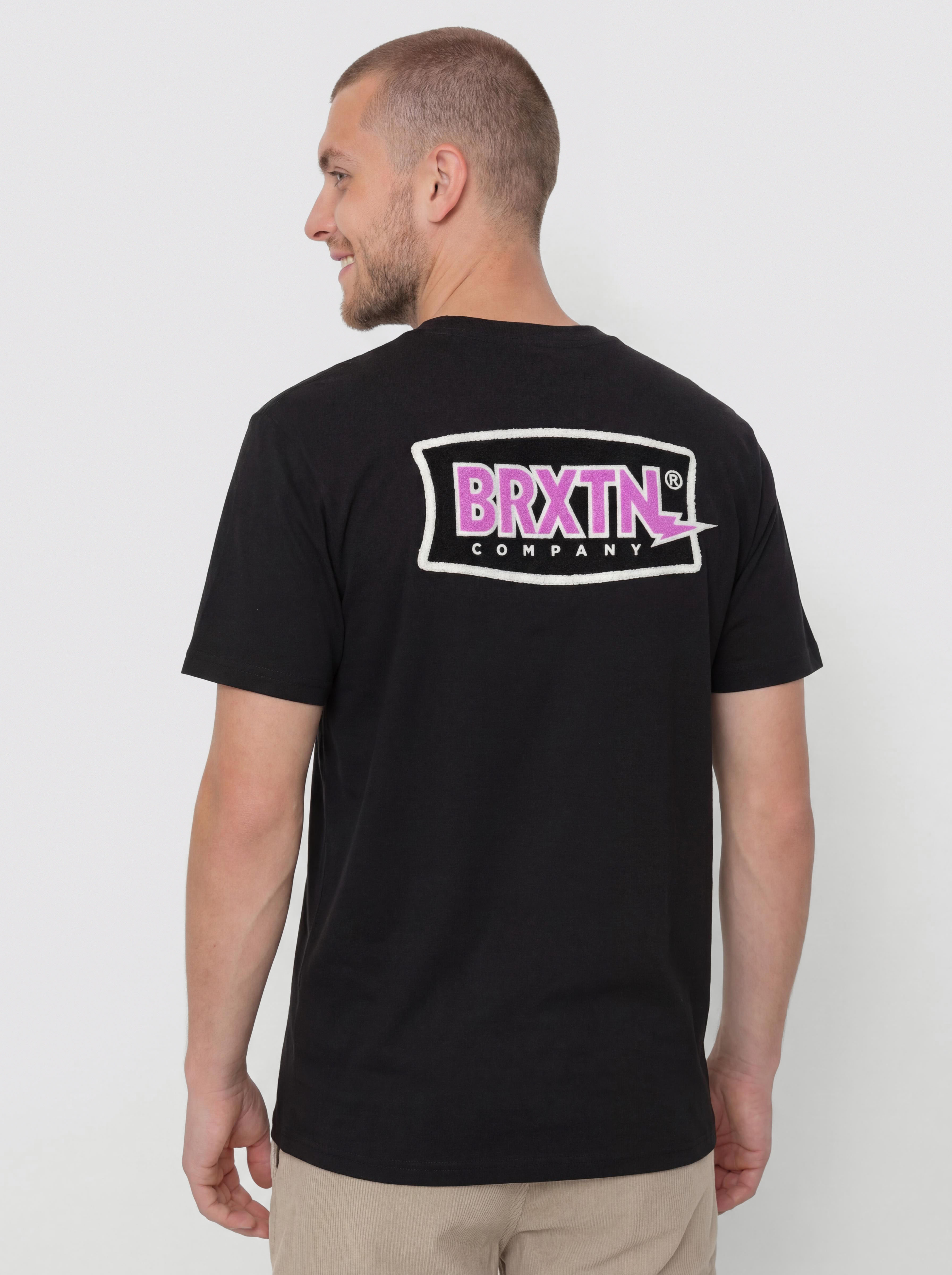 Tricou Brixton Lightning Std (black)