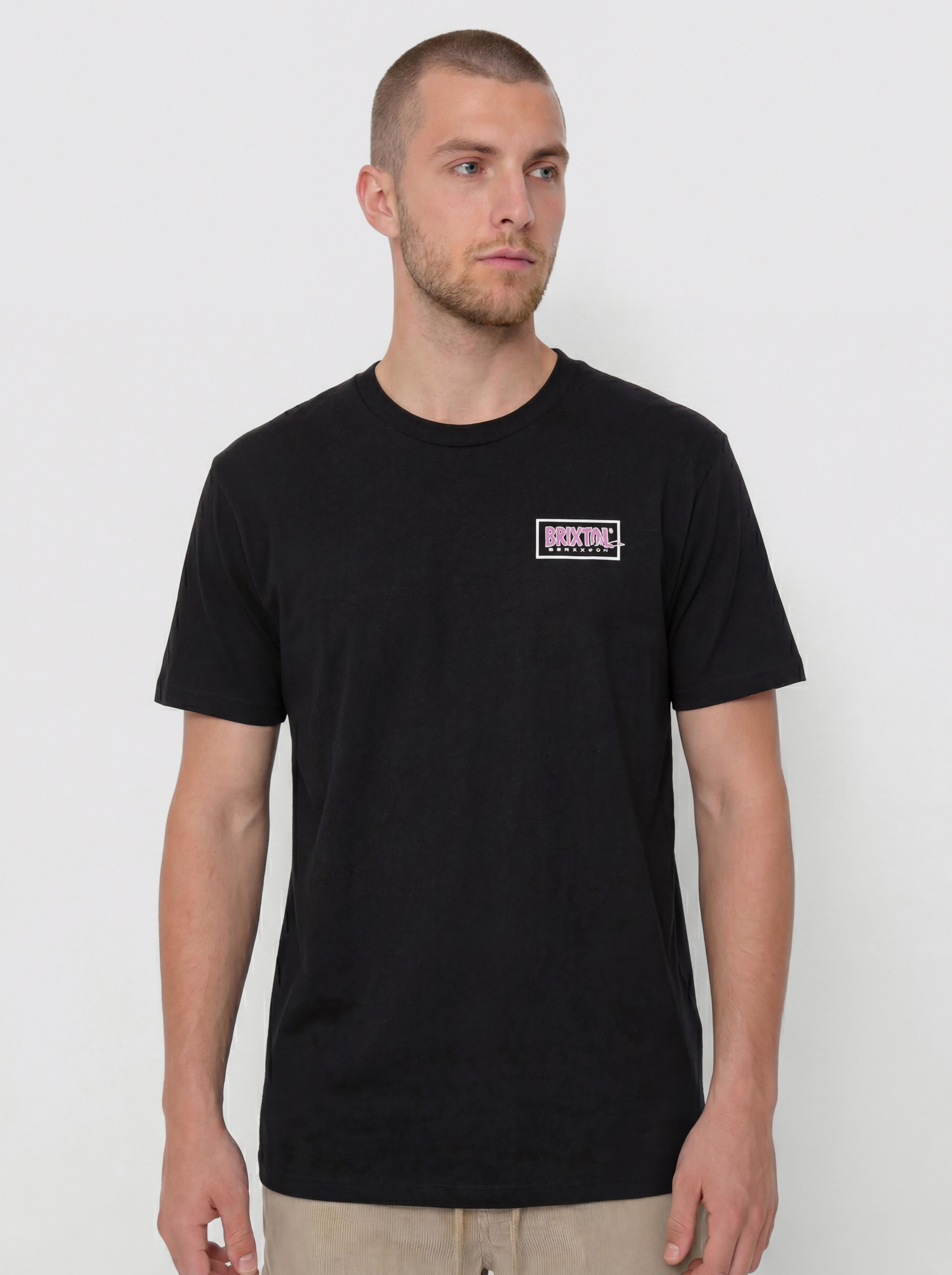 Tricou Brixton Lightning Std (black)