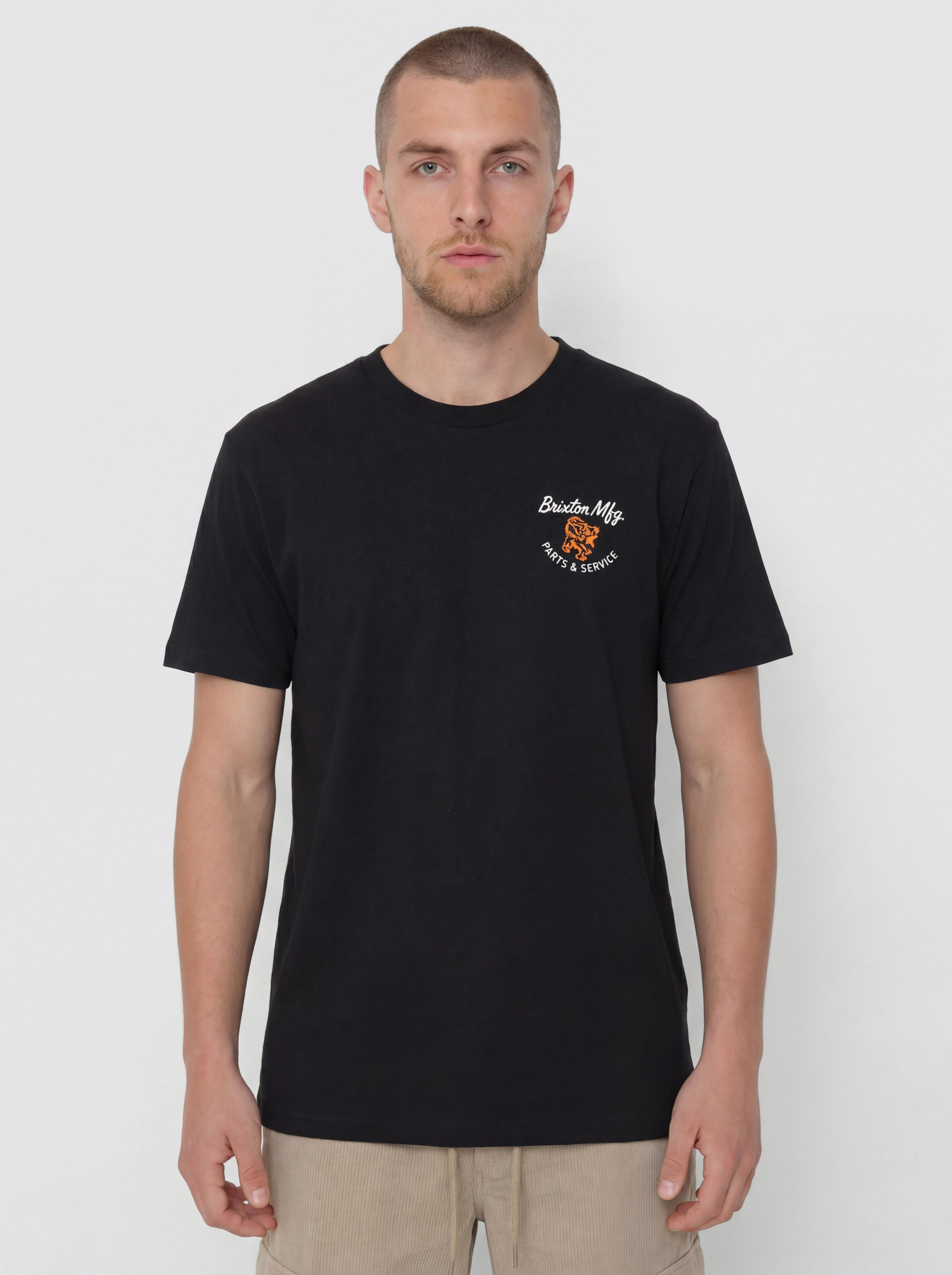 Tricou Brixton Tolman Std (black)