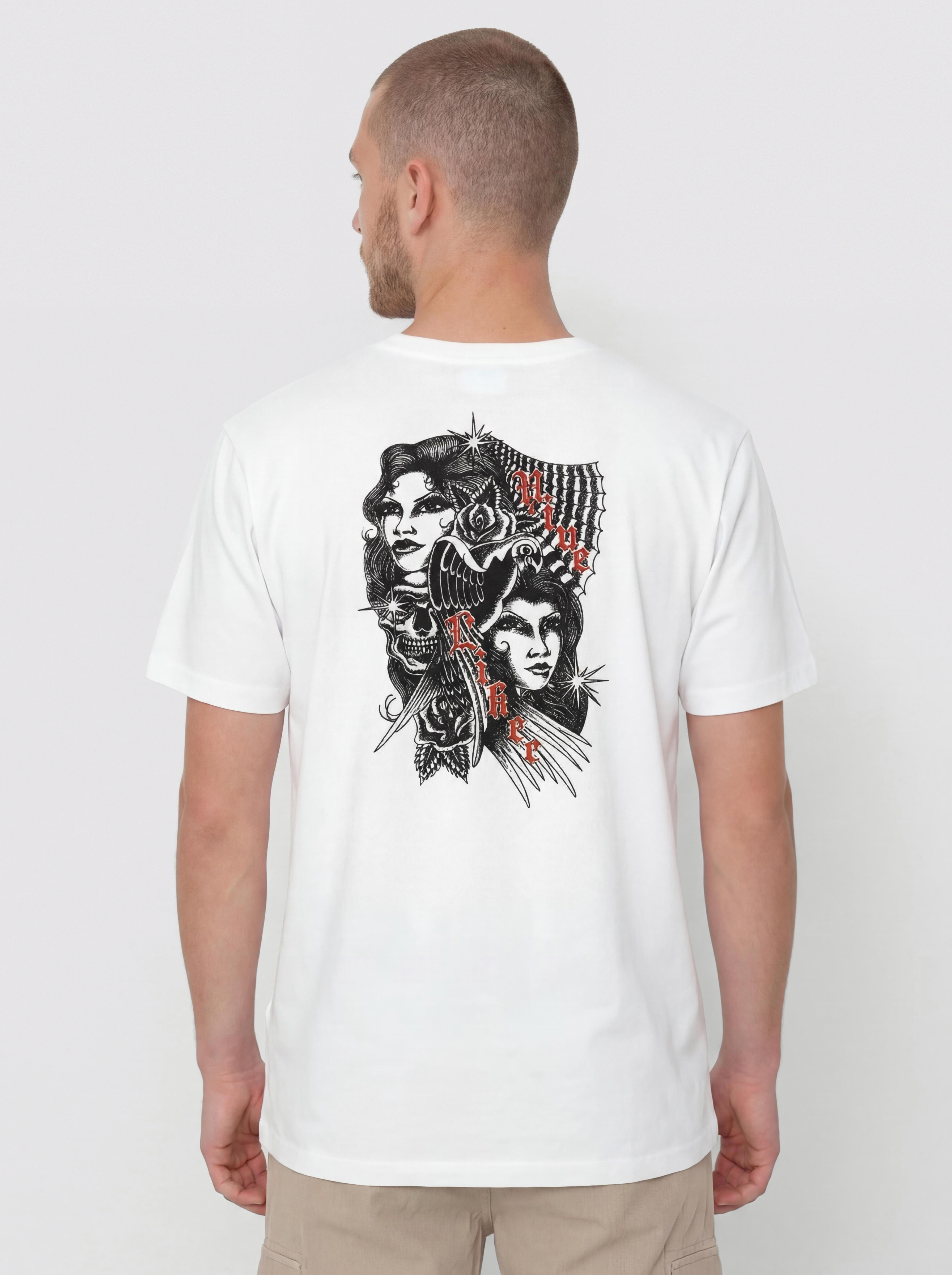 Tricou Brixton Marquis Std (white)