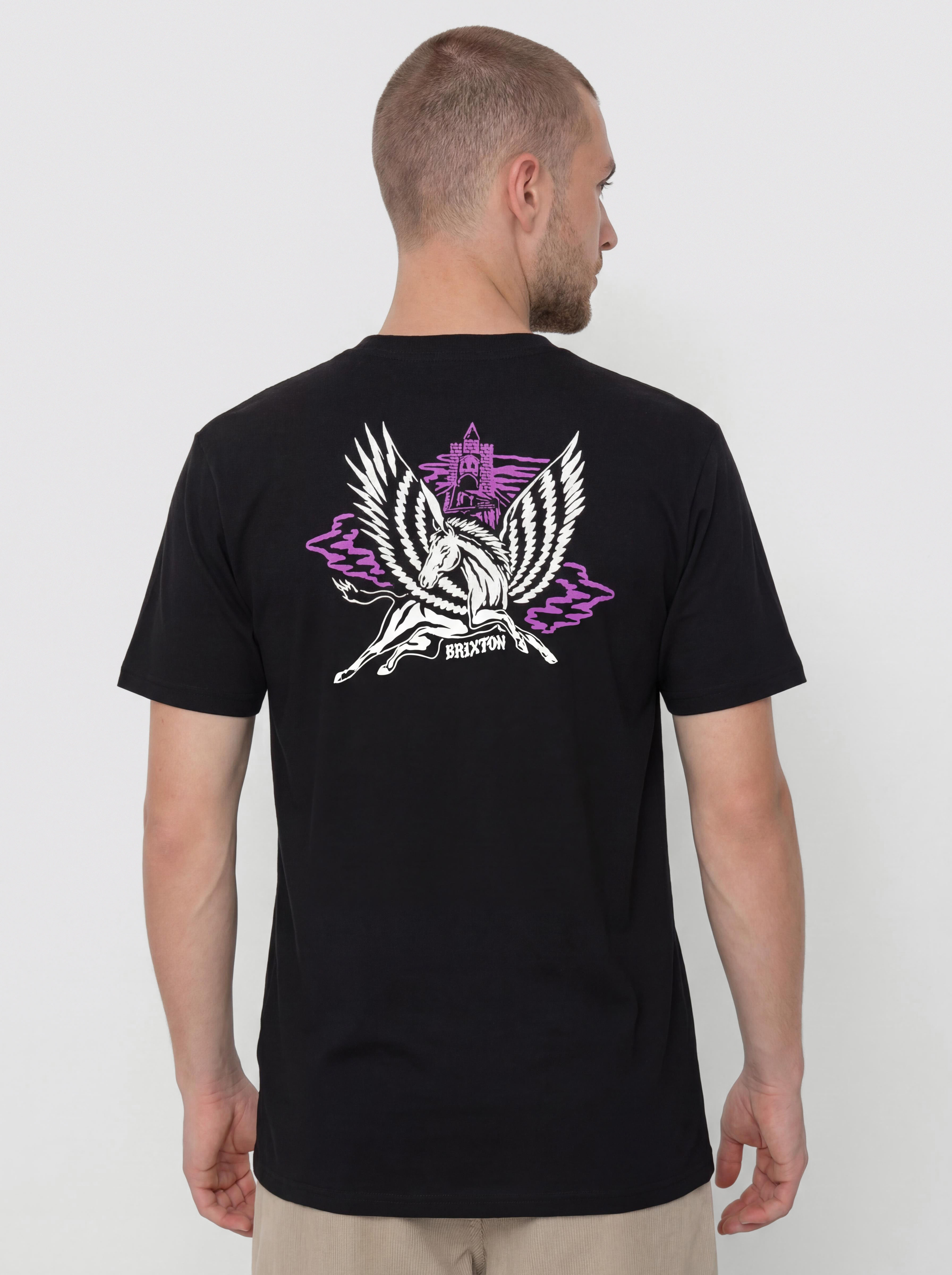 Tricou Brixton Fantasy Std (black)