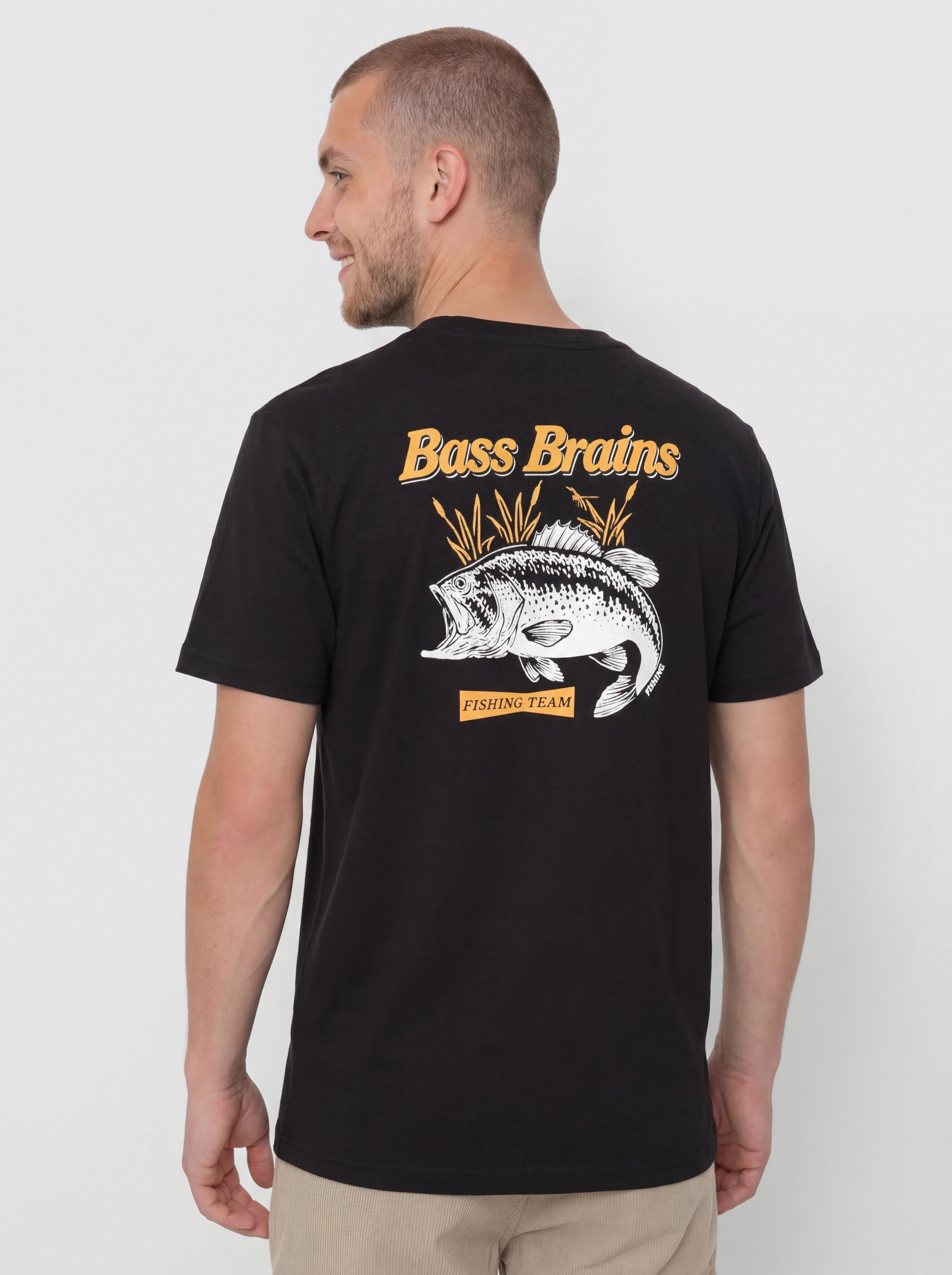 Tricou Brixton Bass Brains Ft (black)