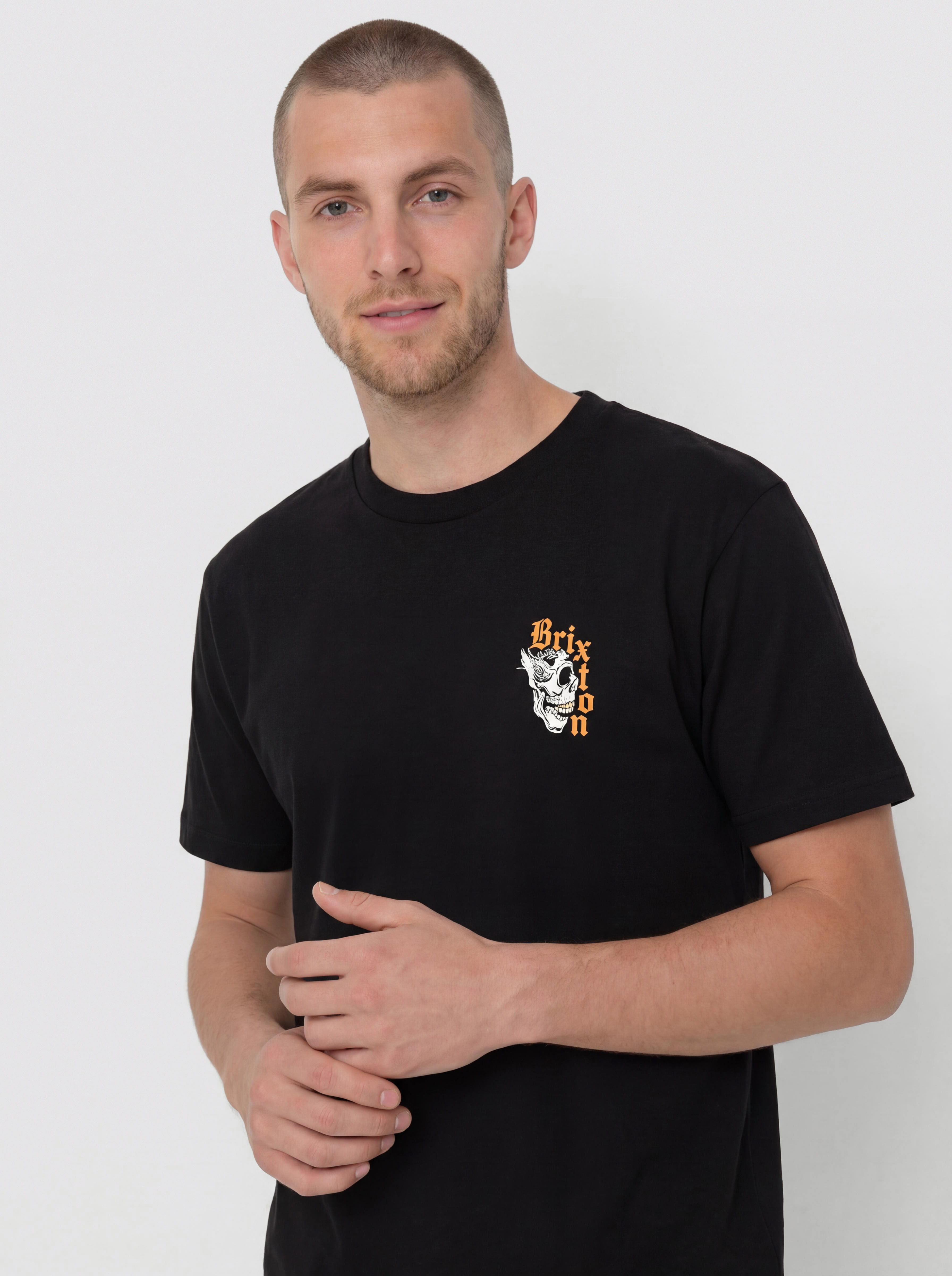 Tricou Brixton Marquis Std (black)