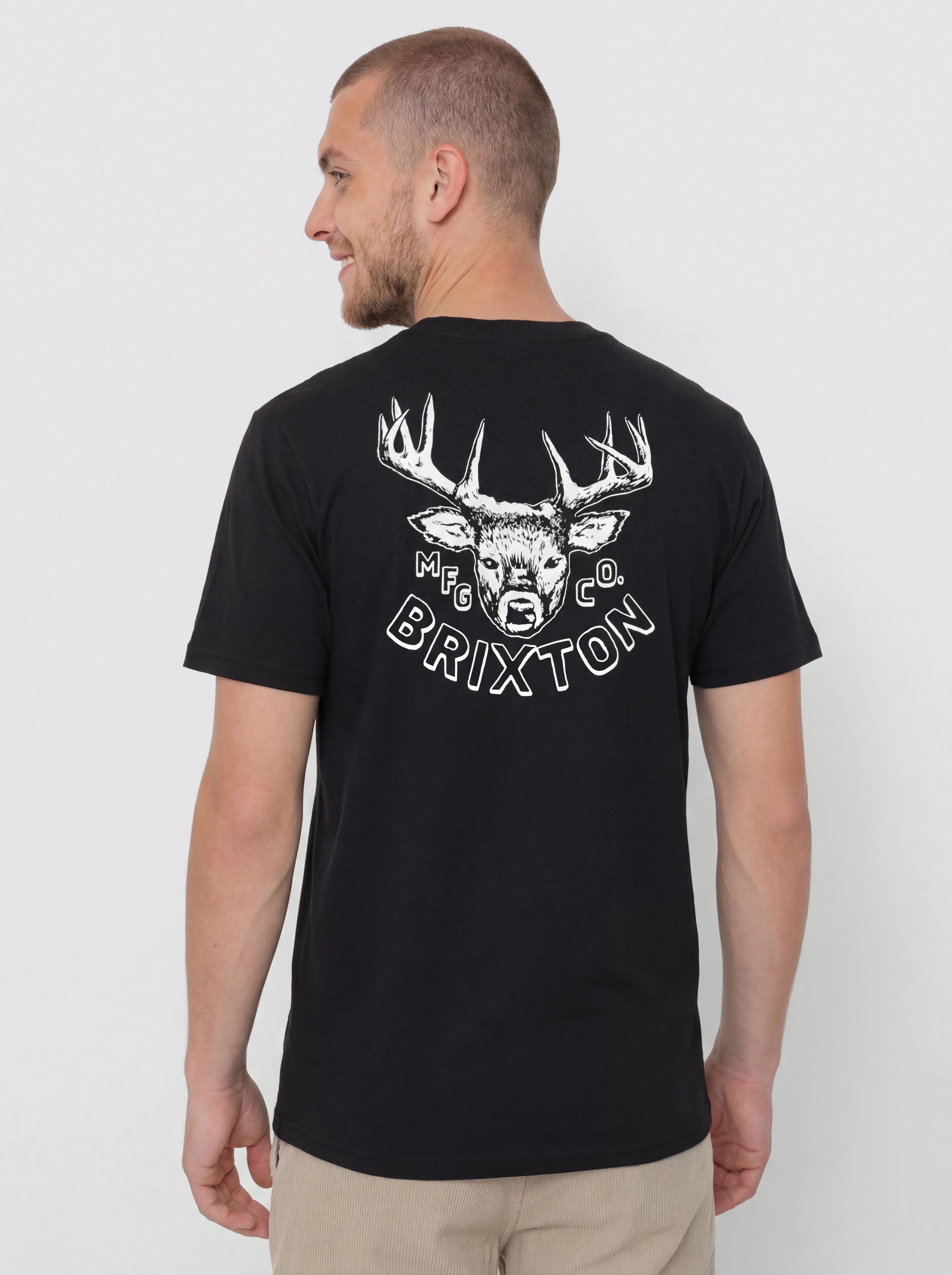 Tricou Brixton Berick Tlrt (black)