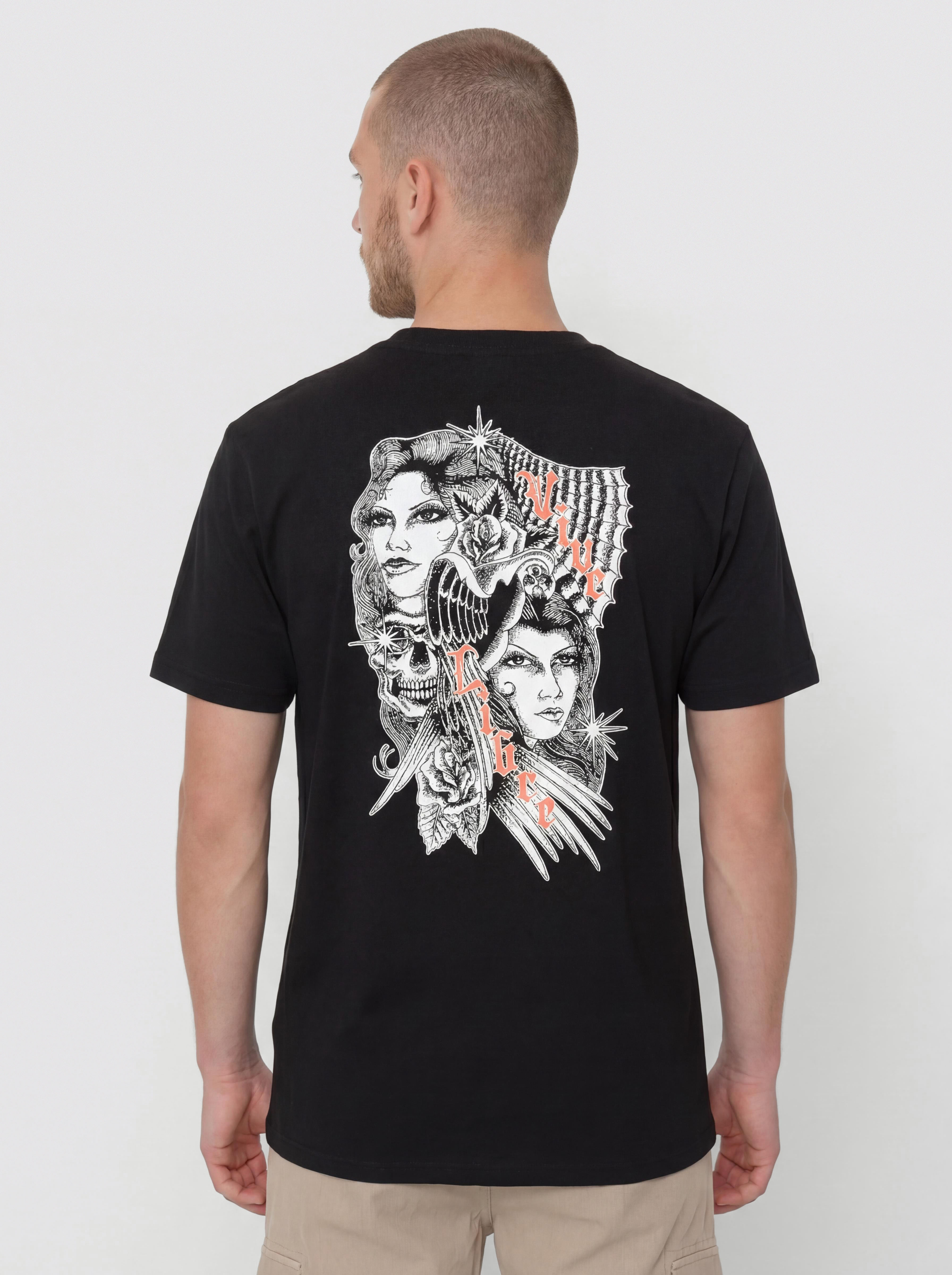 Tricou Brixton Marquis Std (black)