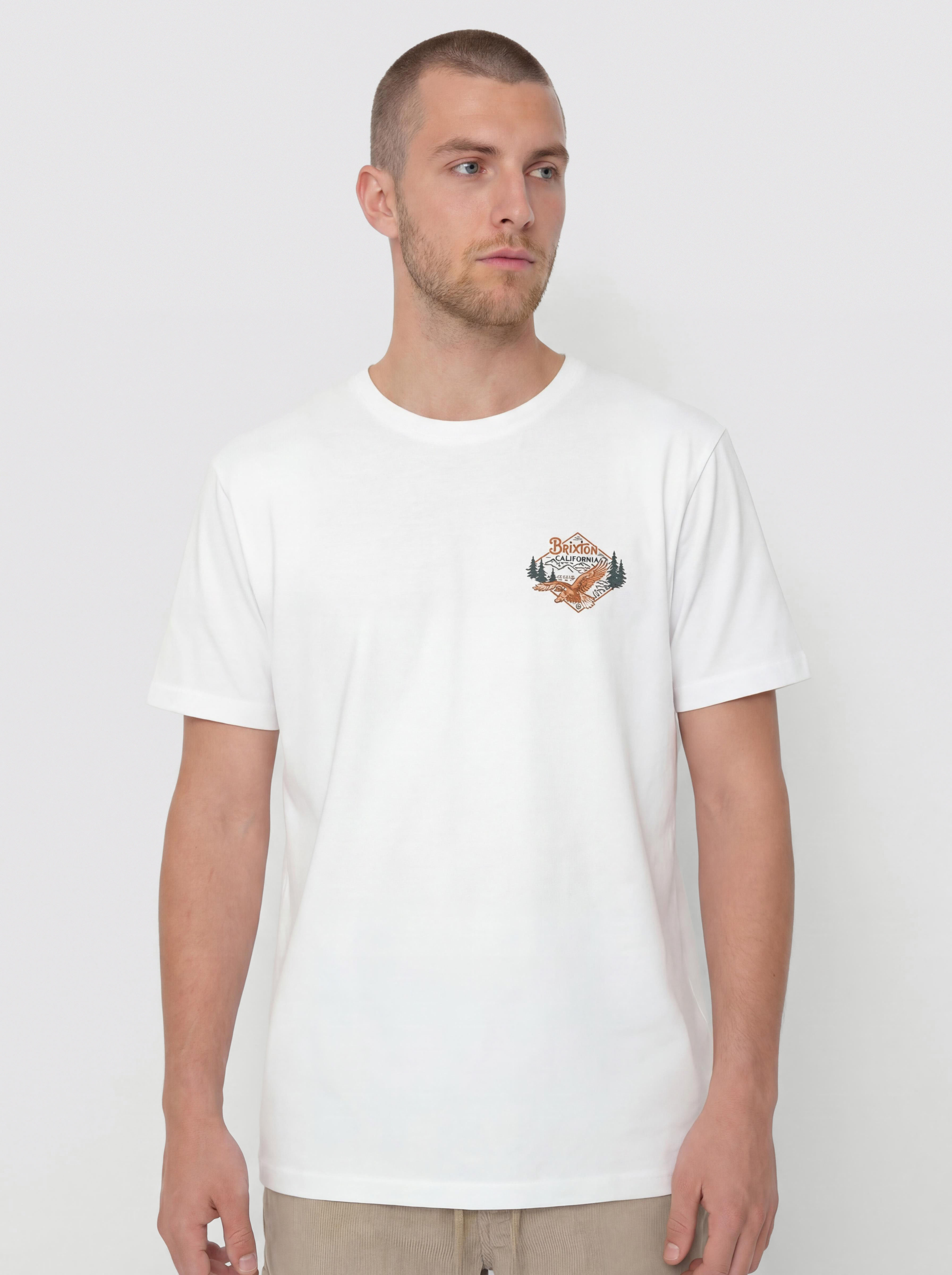 Tricou Brixton Driftway Tlrt (white)