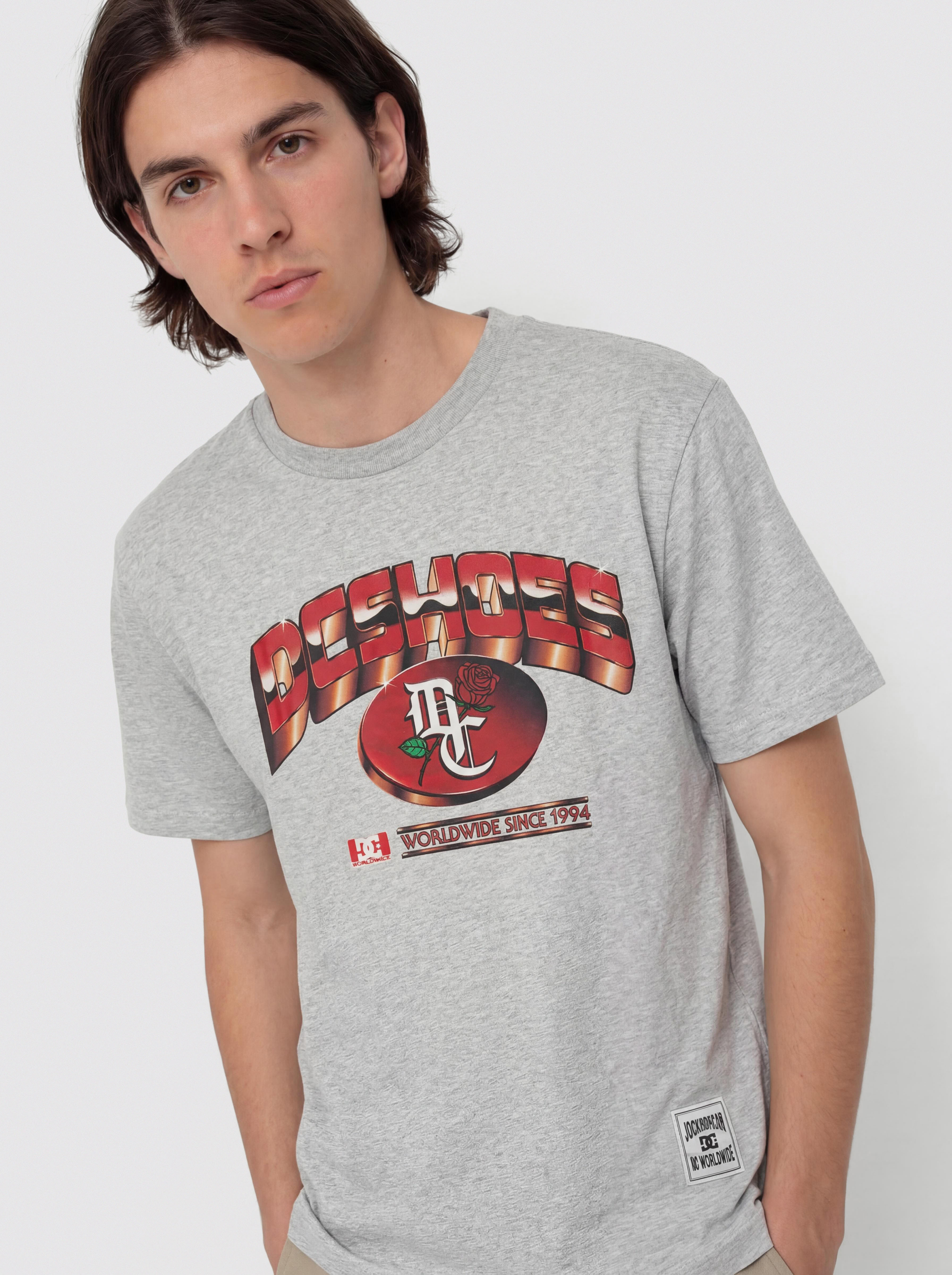 Tricou DC Change Up (light heather grey)