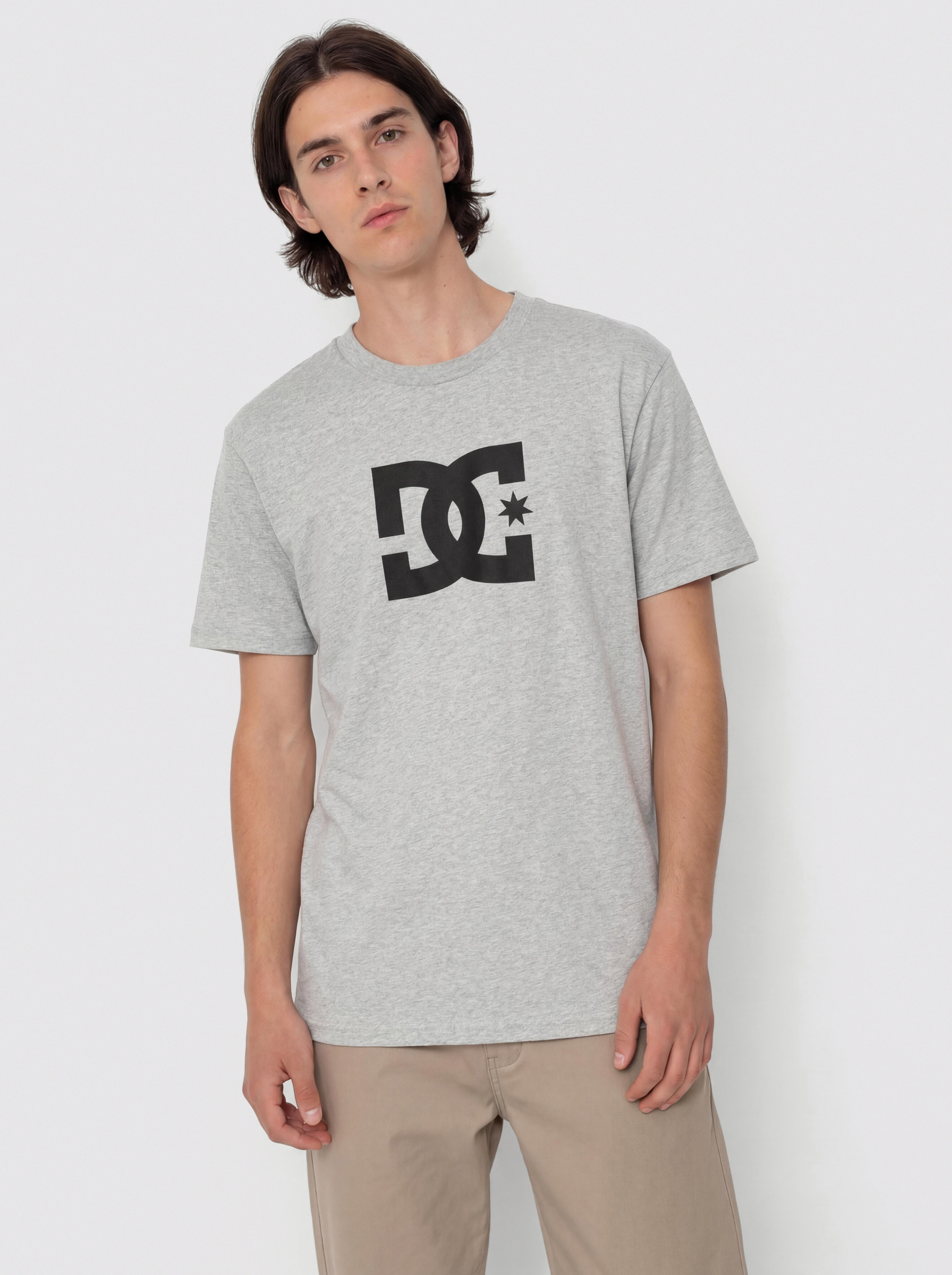 Tricou DC Star (light heather grey)
