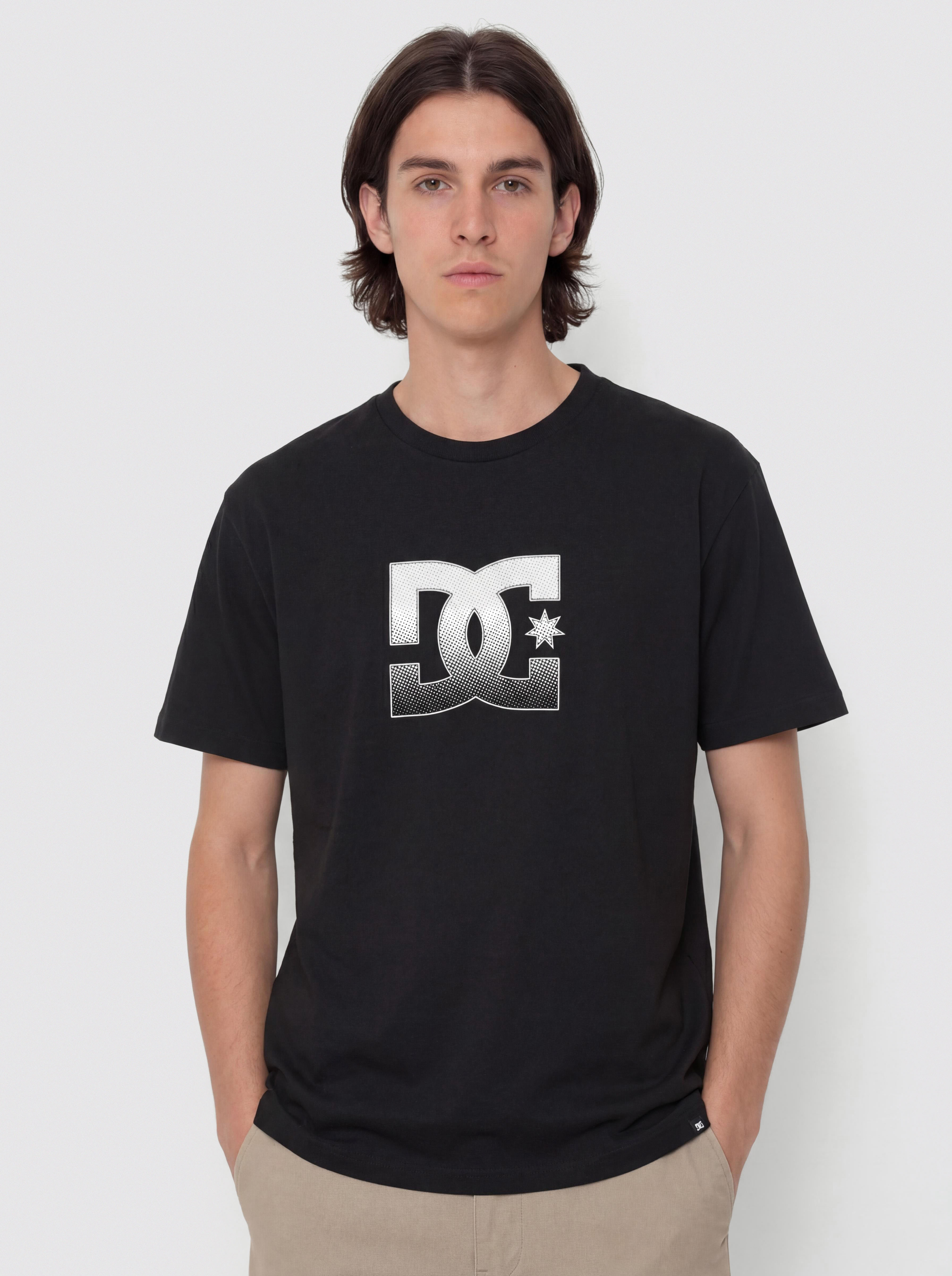Tricou DC Star Reflective (black)