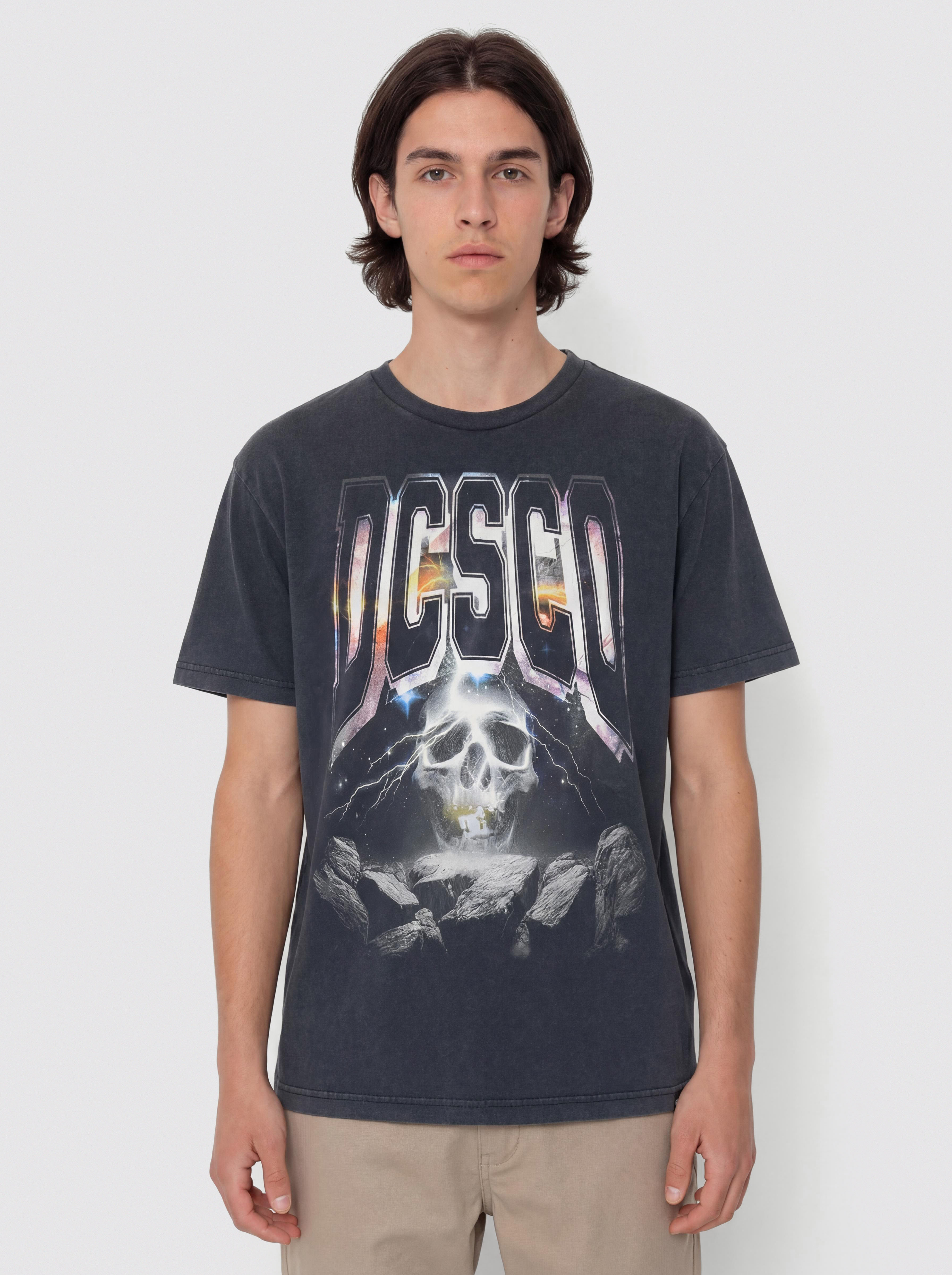 Tricou DC Skull Storm (black)
