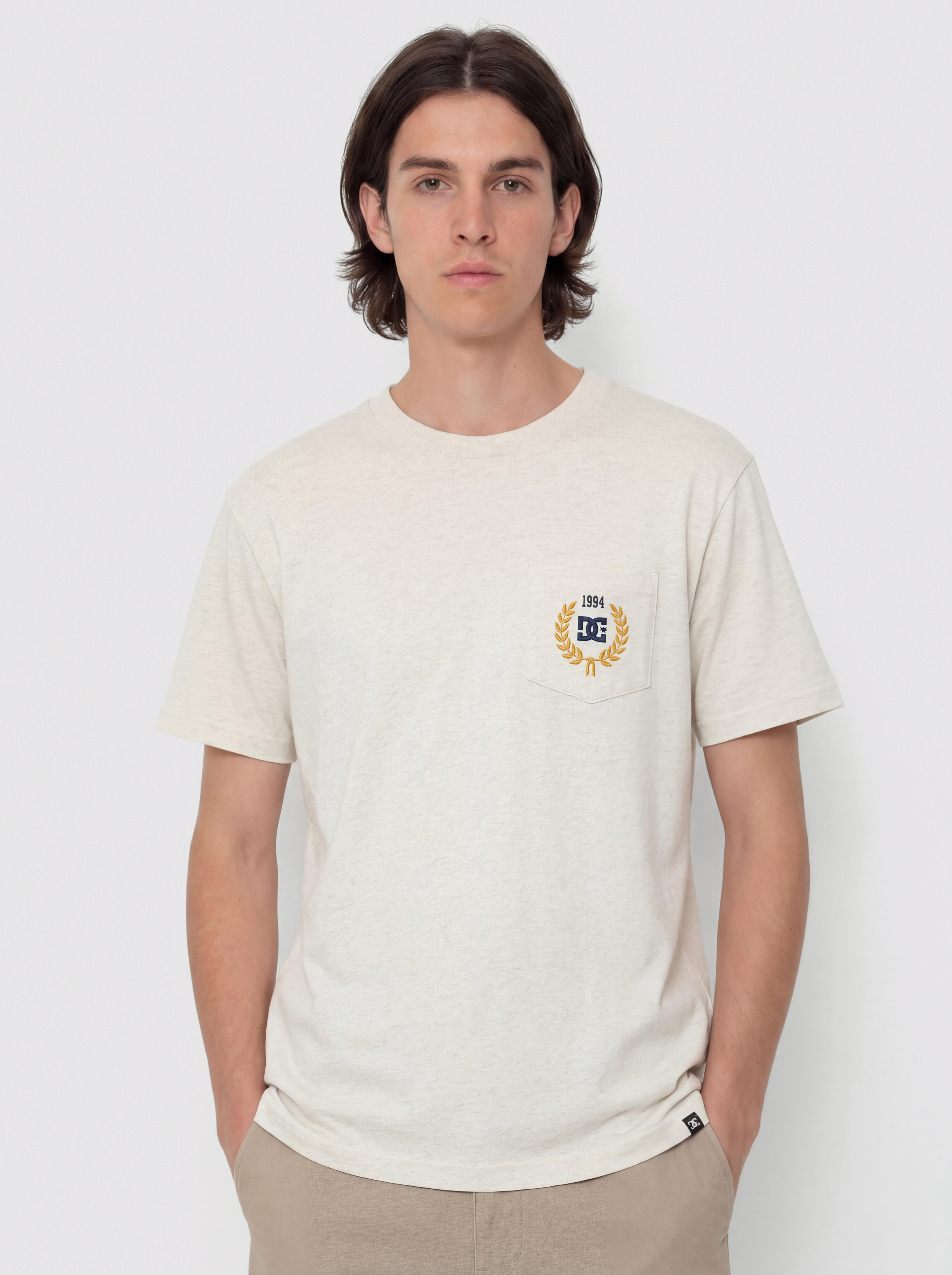Tricou DC Freshman Pocket (snow heather)