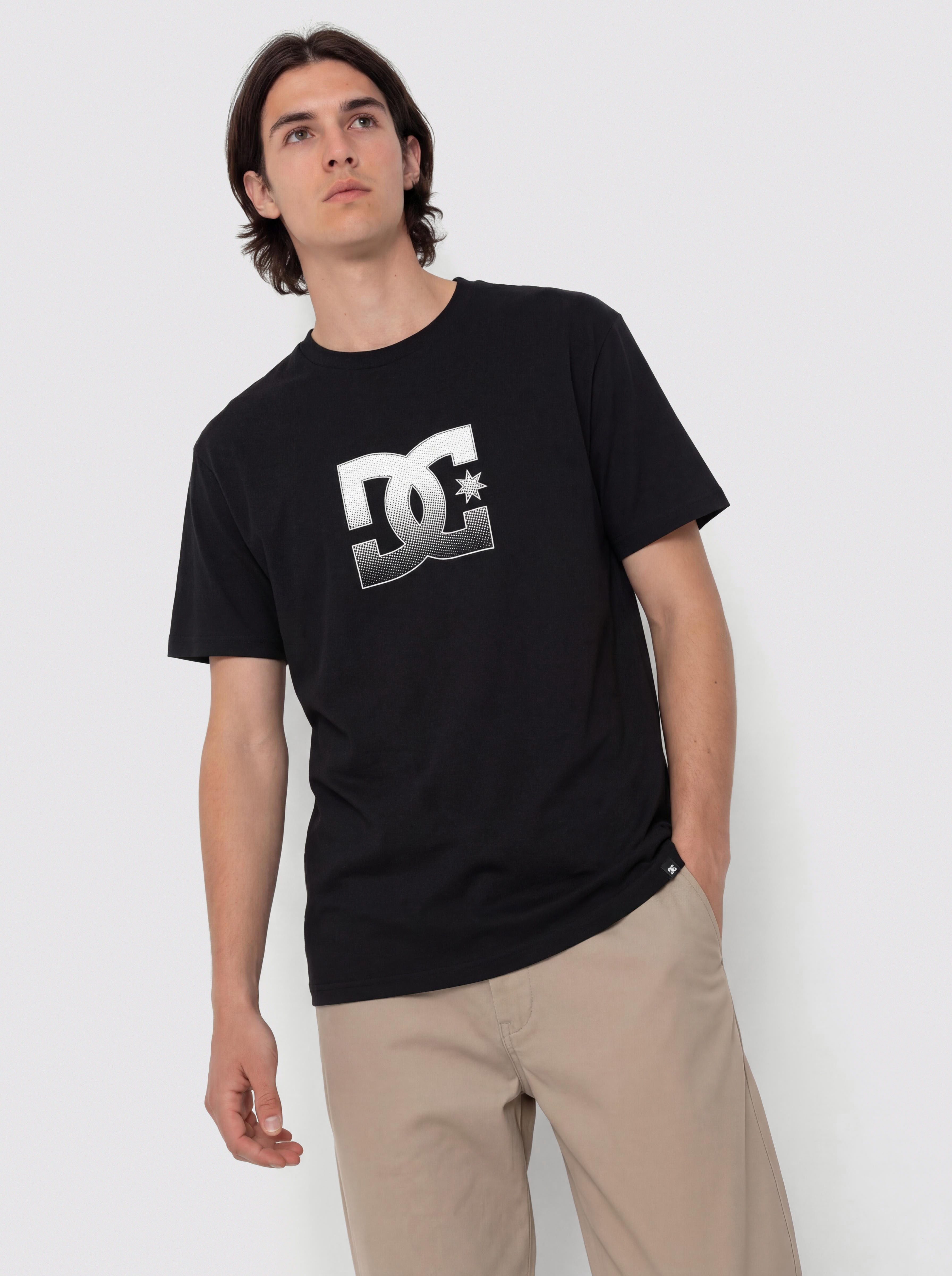 Tricou DC Star Reflective (black)