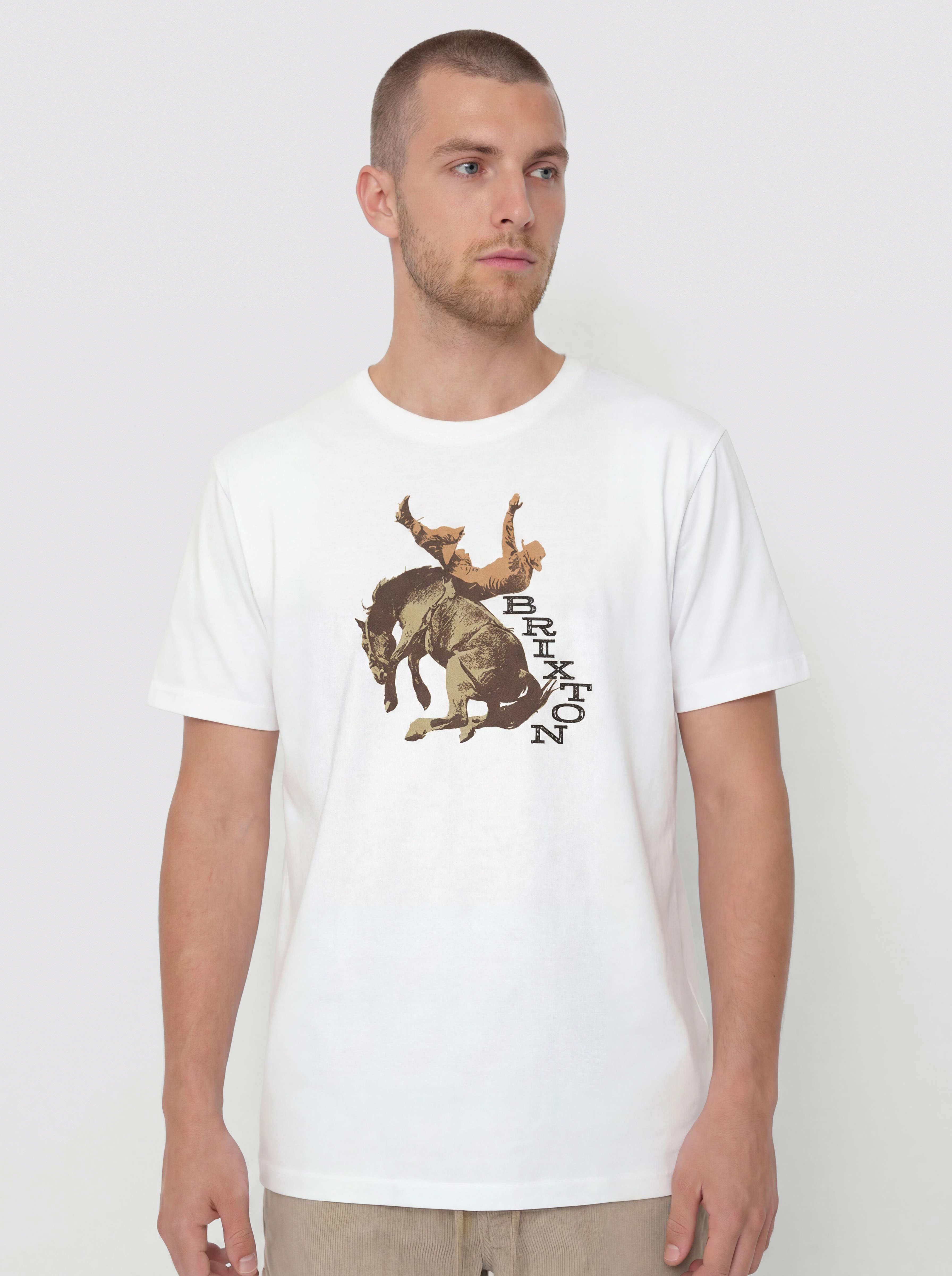 Tricou Brixton Rowdy Tlrt (white)