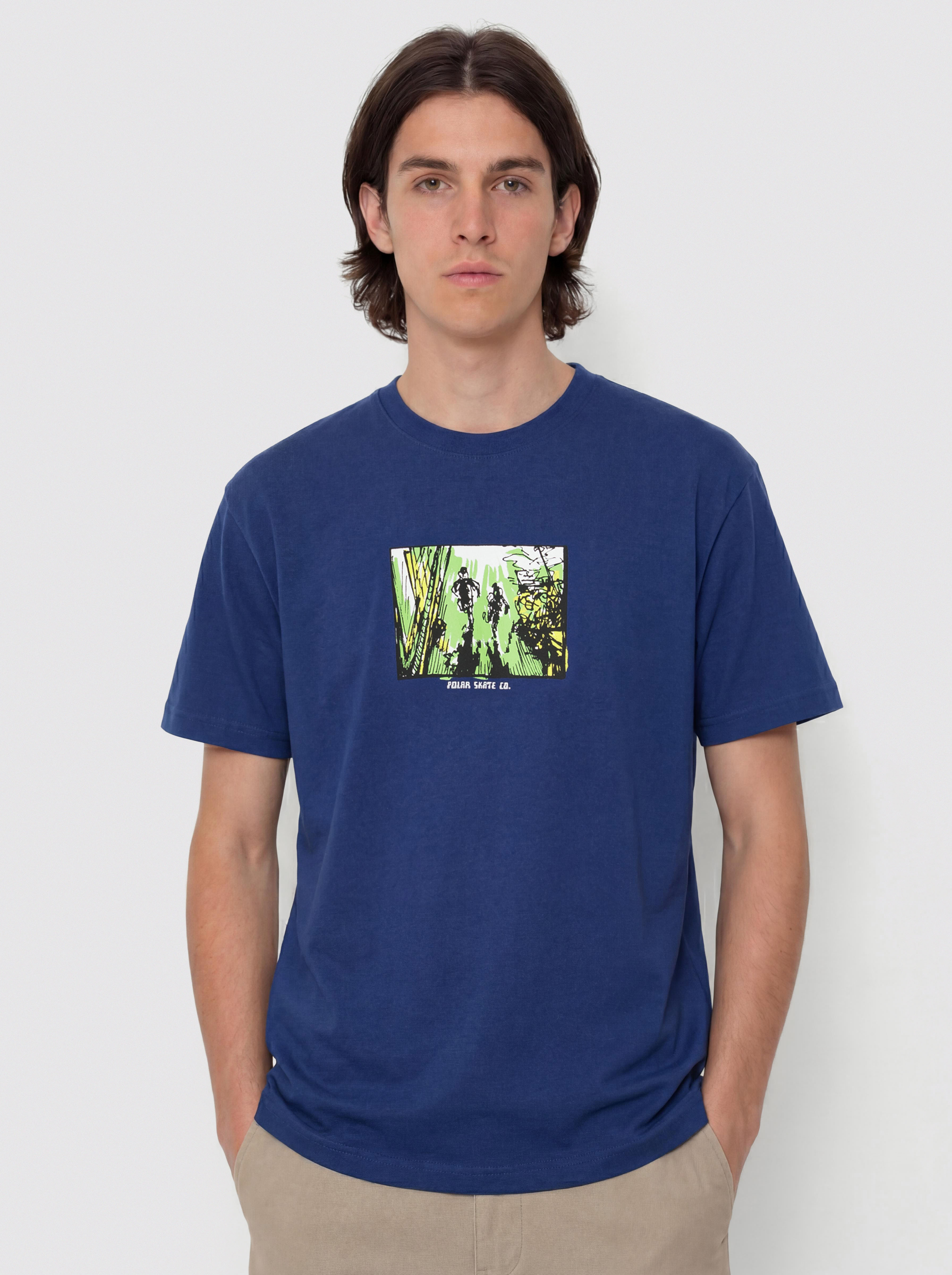 Tricou Polar Skate Running (deep royal blue)