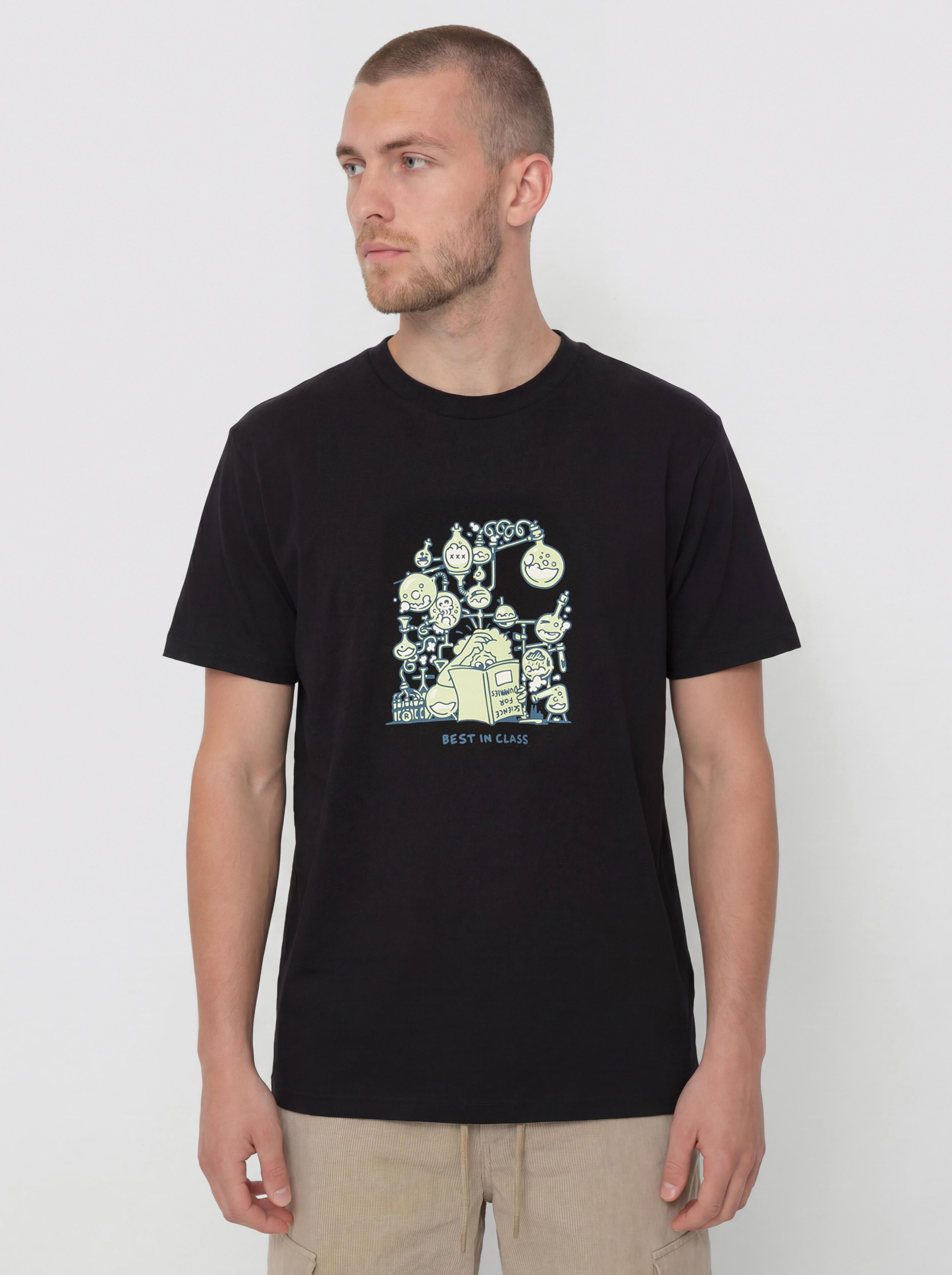 Tricou Carhartt WIP Beaker (black)