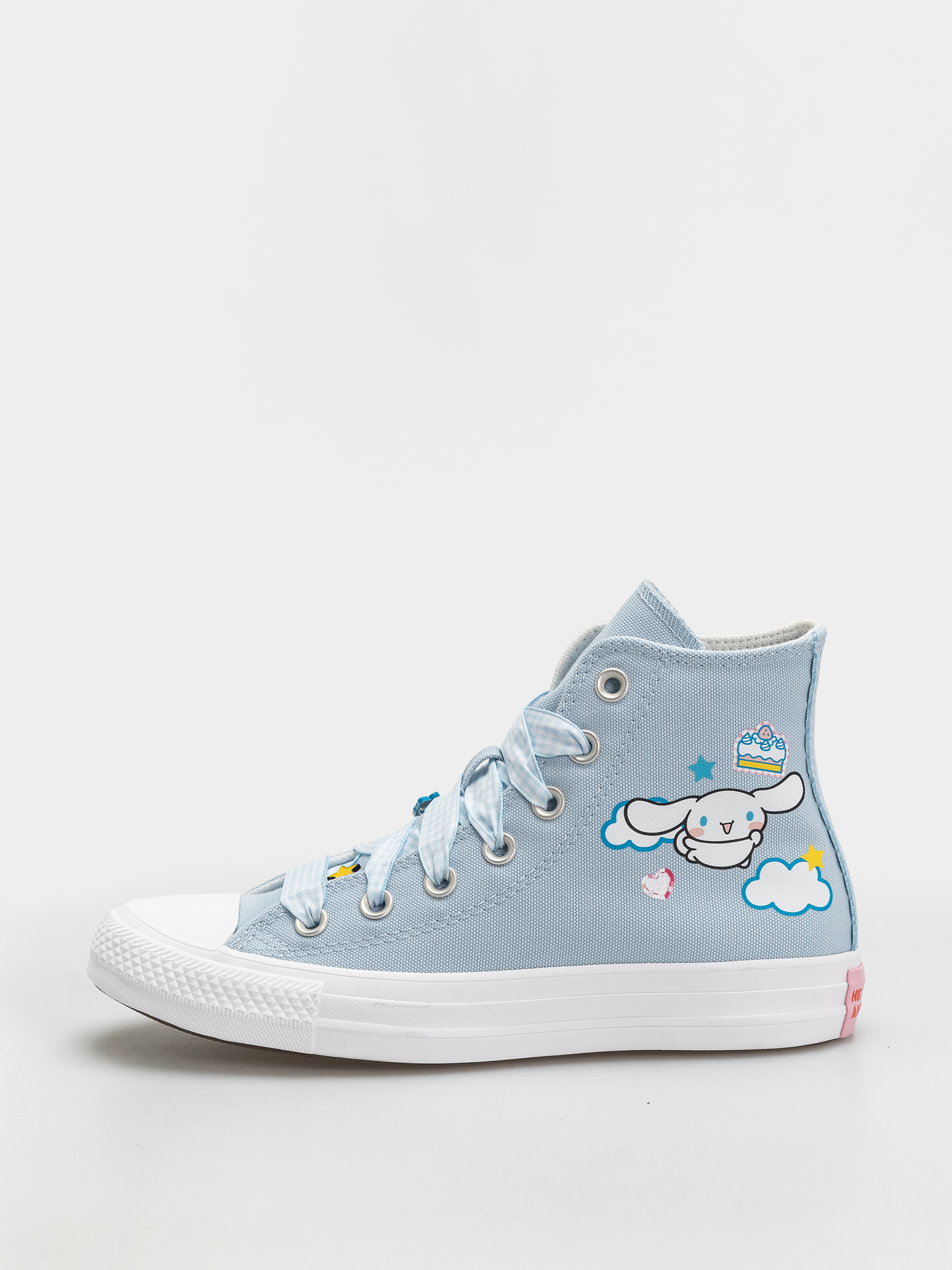 Teniși Converse Chuck Taylor All Star Hi (baby blue/white/pink)